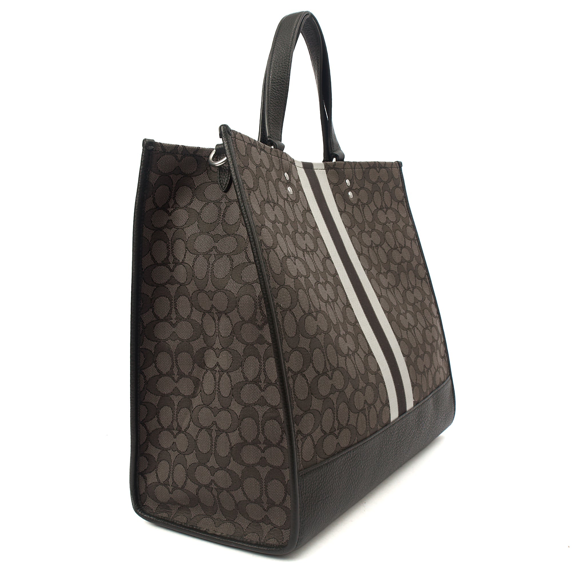 Coach Tote Dempsey Bucket in Grey, Leather