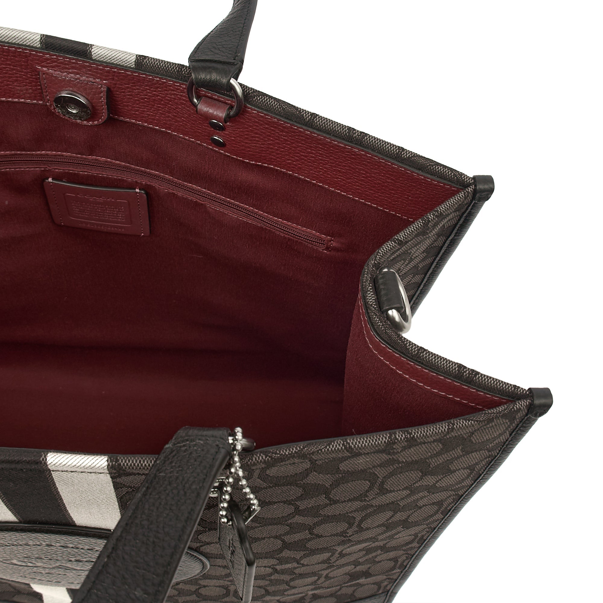 Coach Tote Dempsey Bucket in Grey, Leather