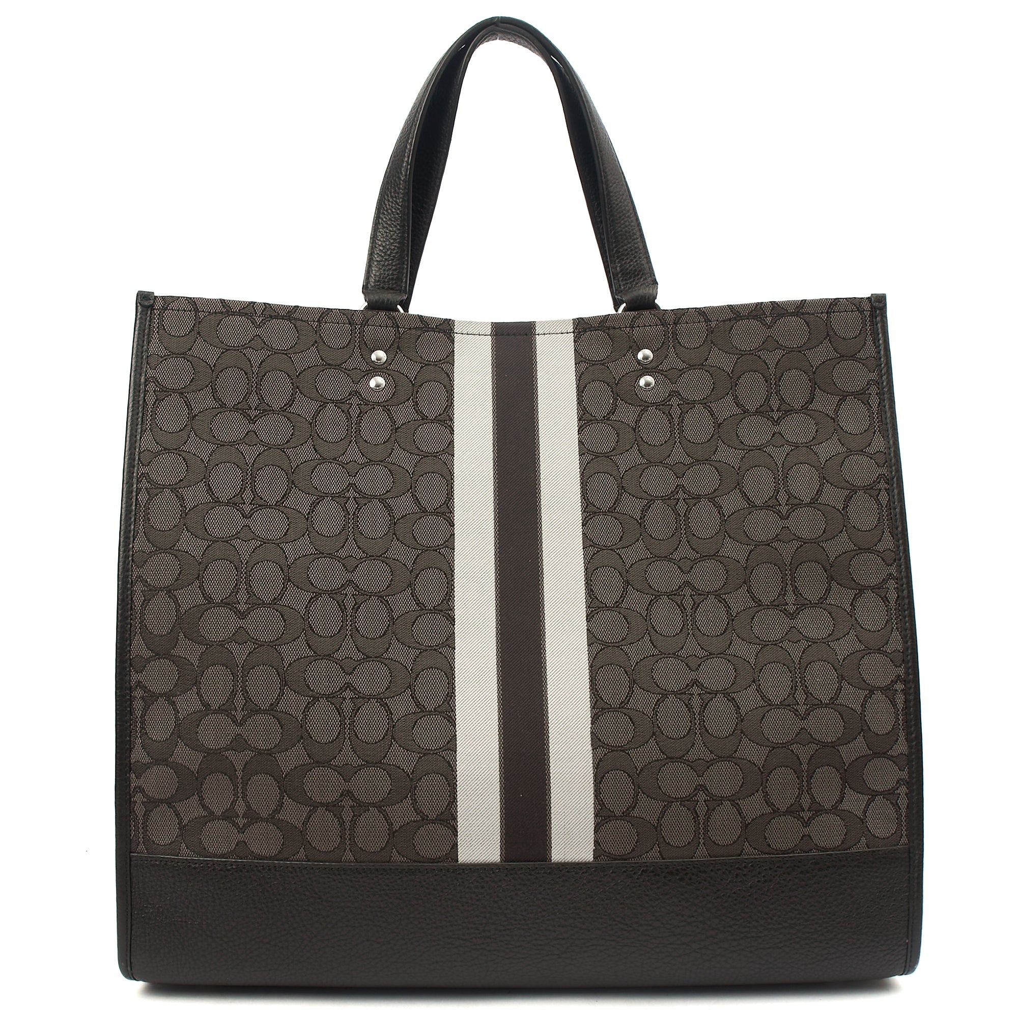 Coach Tote Dempsey Bucket in Grey, Leather