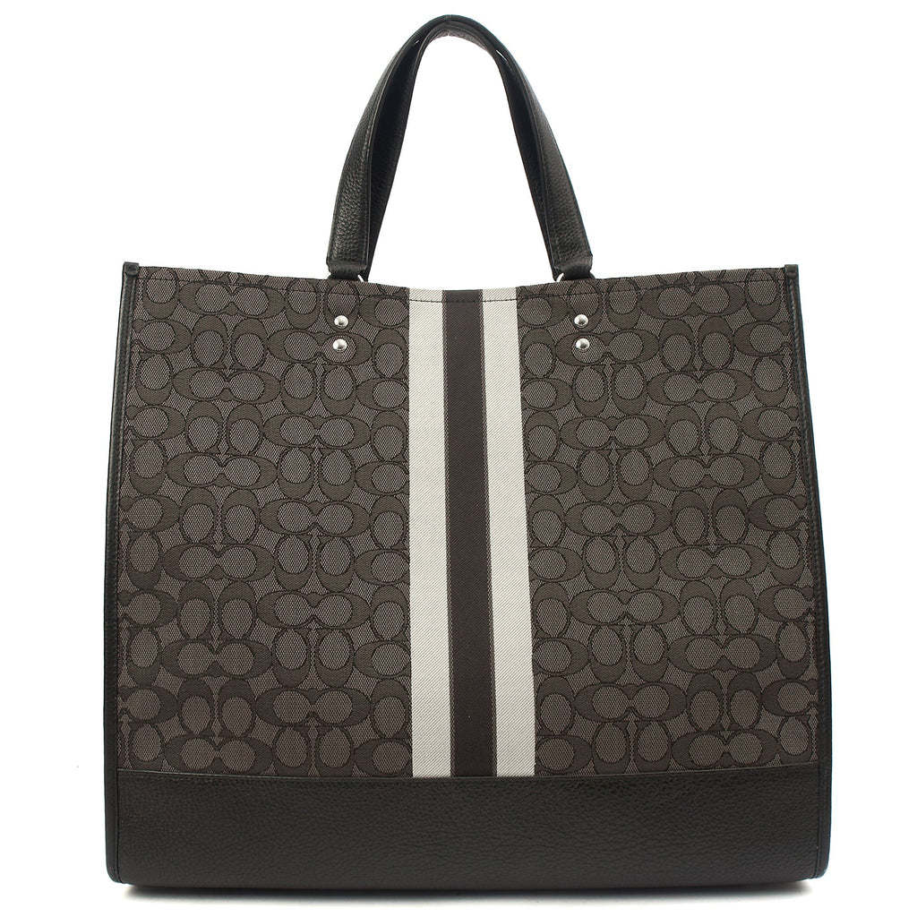 Coach Tote Dempsey Bucket in Grey, Leather