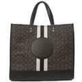 Coach Tote Dempsey Bucket in Grey, Leather