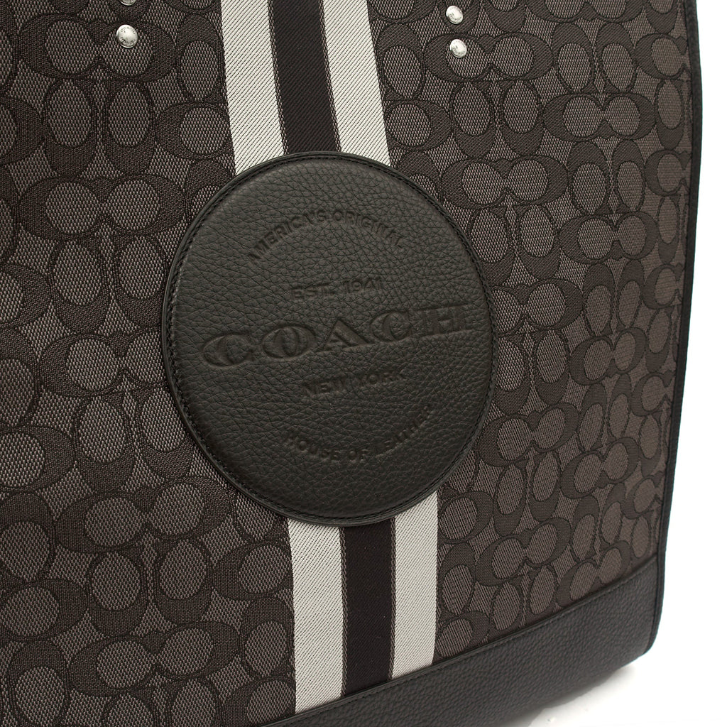 Coach Tote Dempsey Bucket in Grey, Leather