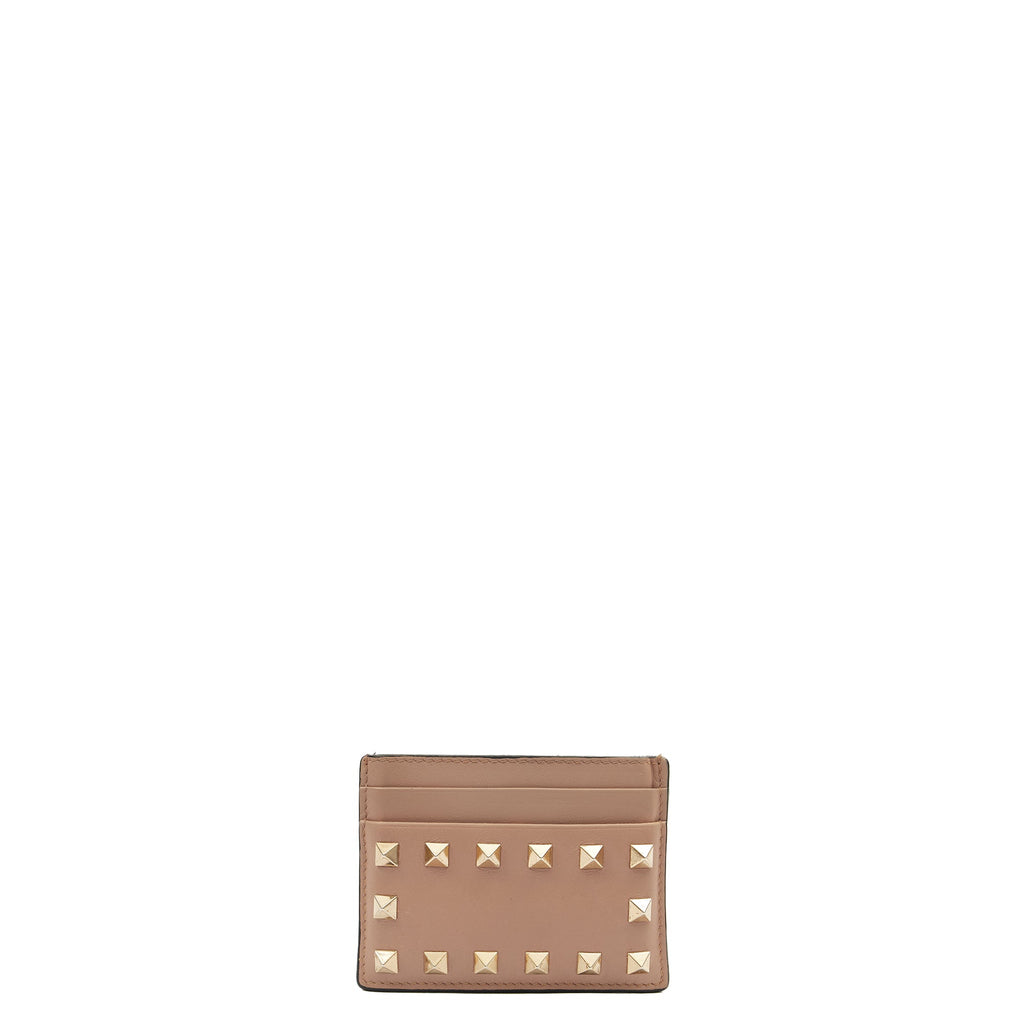 Valentino  Holder  Holder  in Brown, Leather