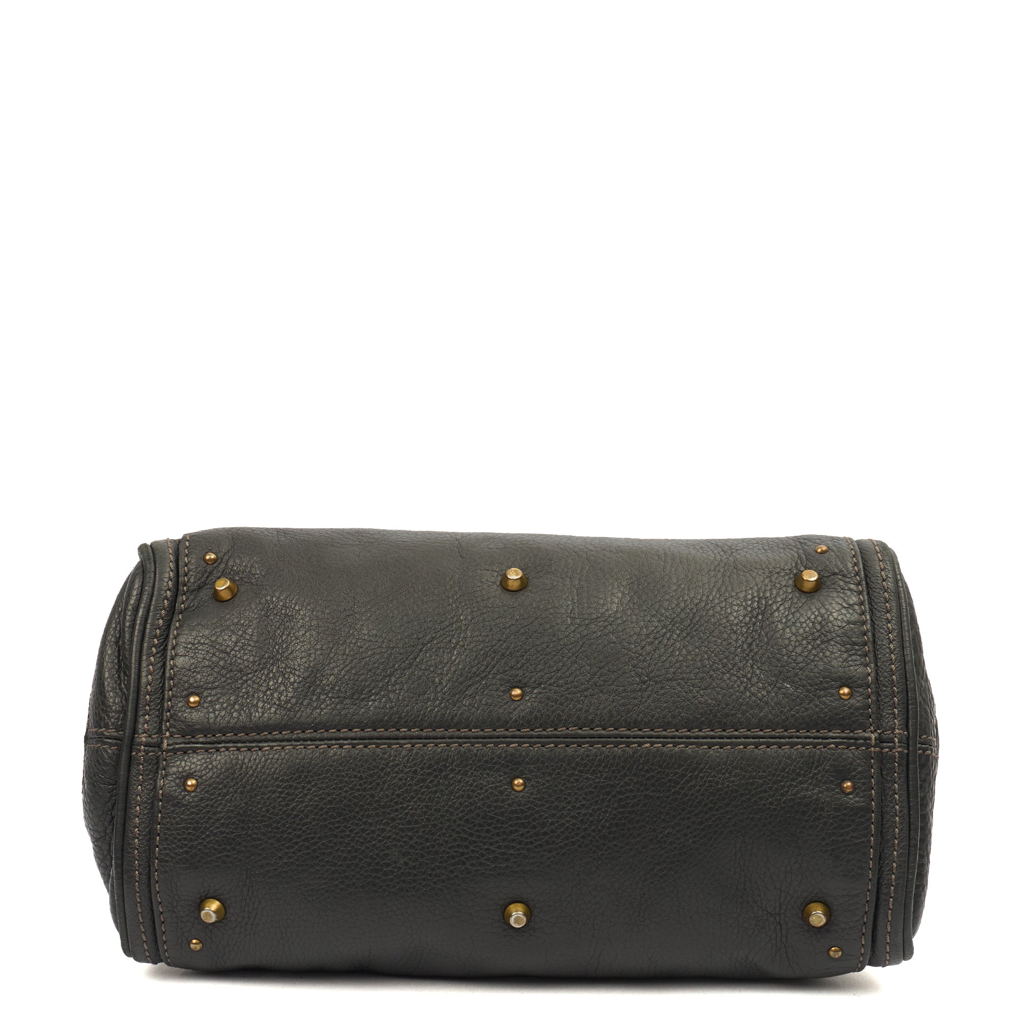 Chloe Top Handle Paddington - Small in Grey, Calfskin Leather