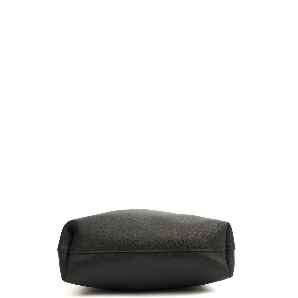 Saint Laurent Tote Shopping Toy in Black, Calfskin Leather