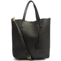 Saint Laurent Tote Shopping Toy in Black, Calfskin Leather