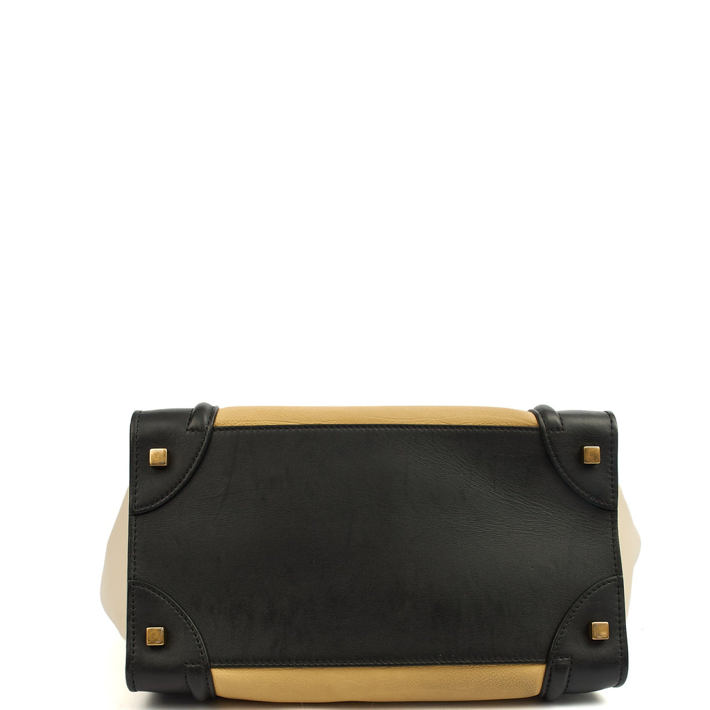 Celine Tote Luggage - Medium in Tricolour , Box Calfskin