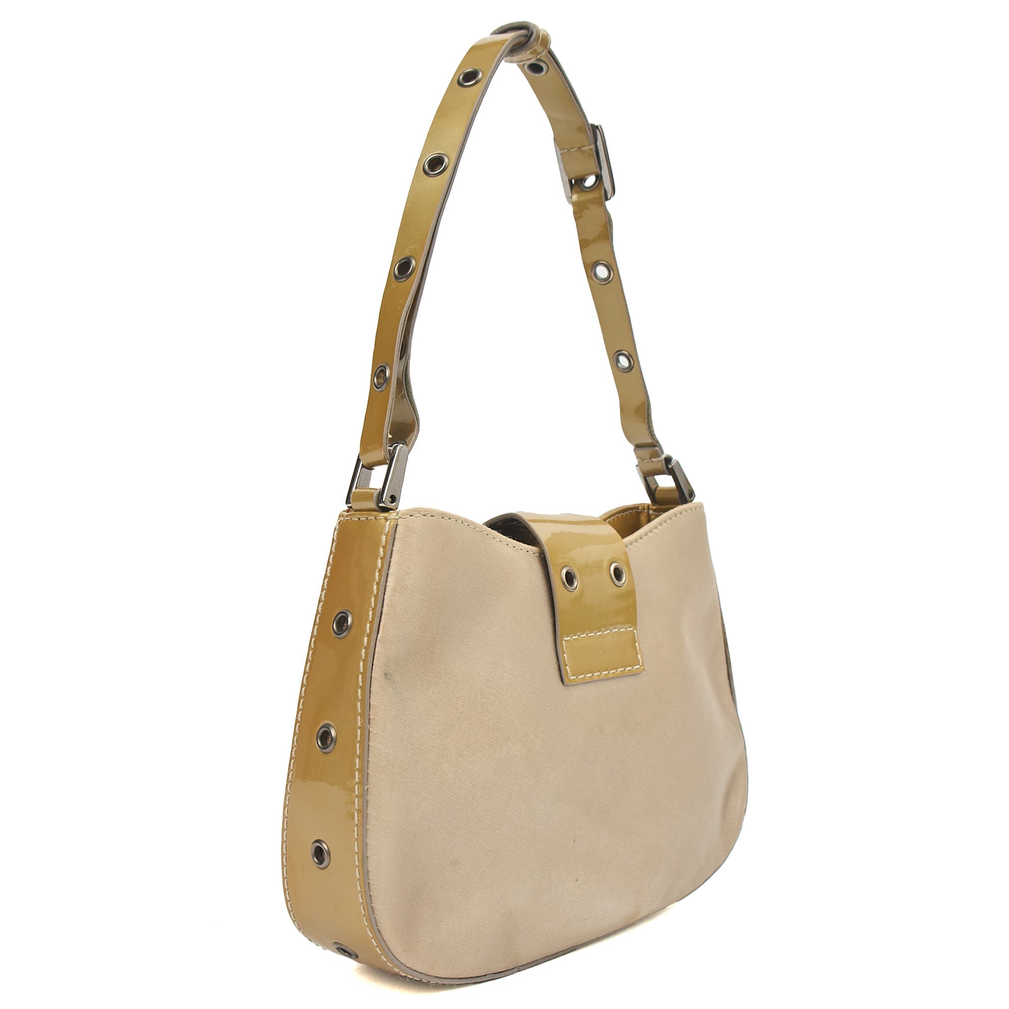 Christian Dior Mini Bag Street Chic Hobo - Mini in Grey, Fabric