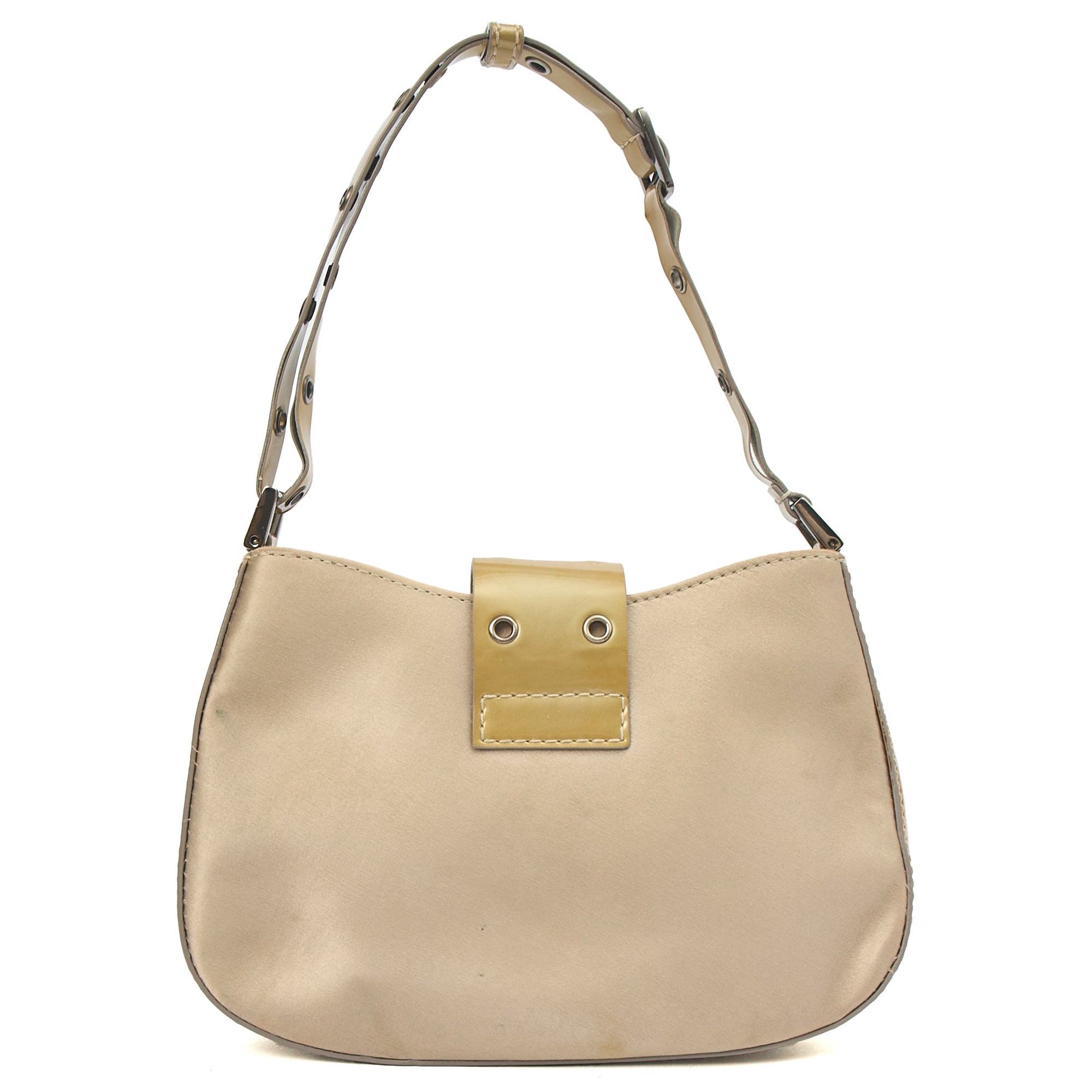 Christian Dior Mini Bag Street Chic Hobo - Mini in Grey, Fabric