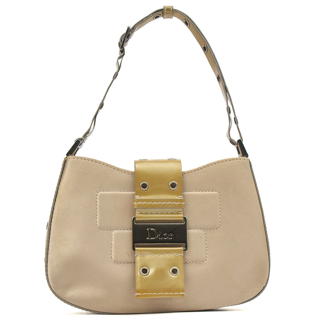 Christian Dior Mini Bag Street Chic Hobo - Mini in Grey, Fabric