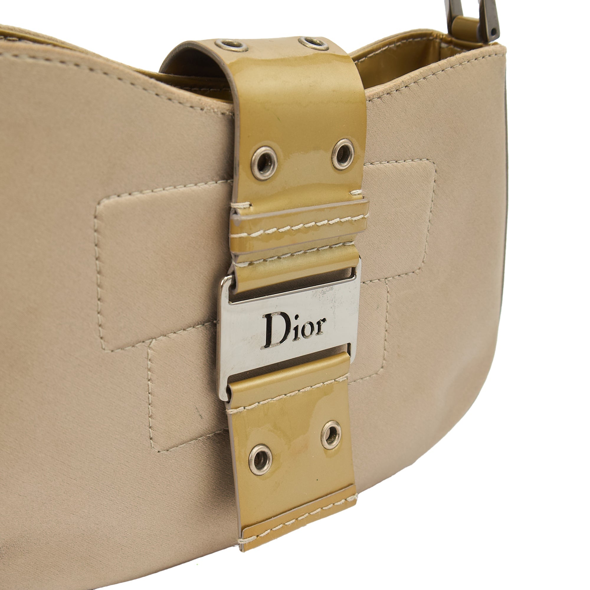 Christian Dior Mini Bag Street Chic Hobo - Mini in Grey, Fabric