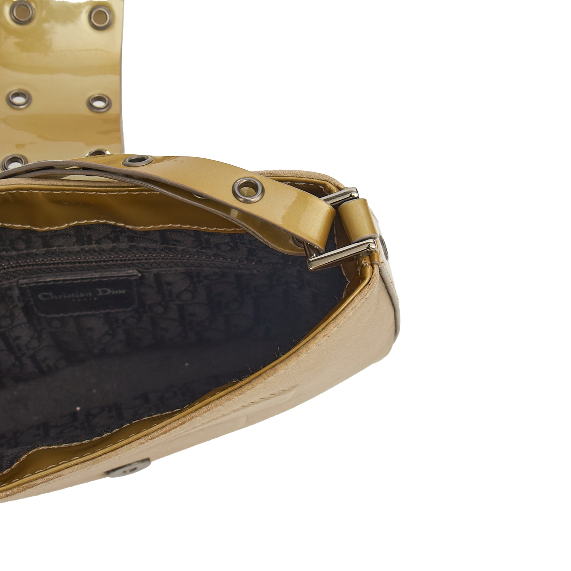 Christian Dior Mini Bag Street Chic Hobo - Mini in Grey, Fabric