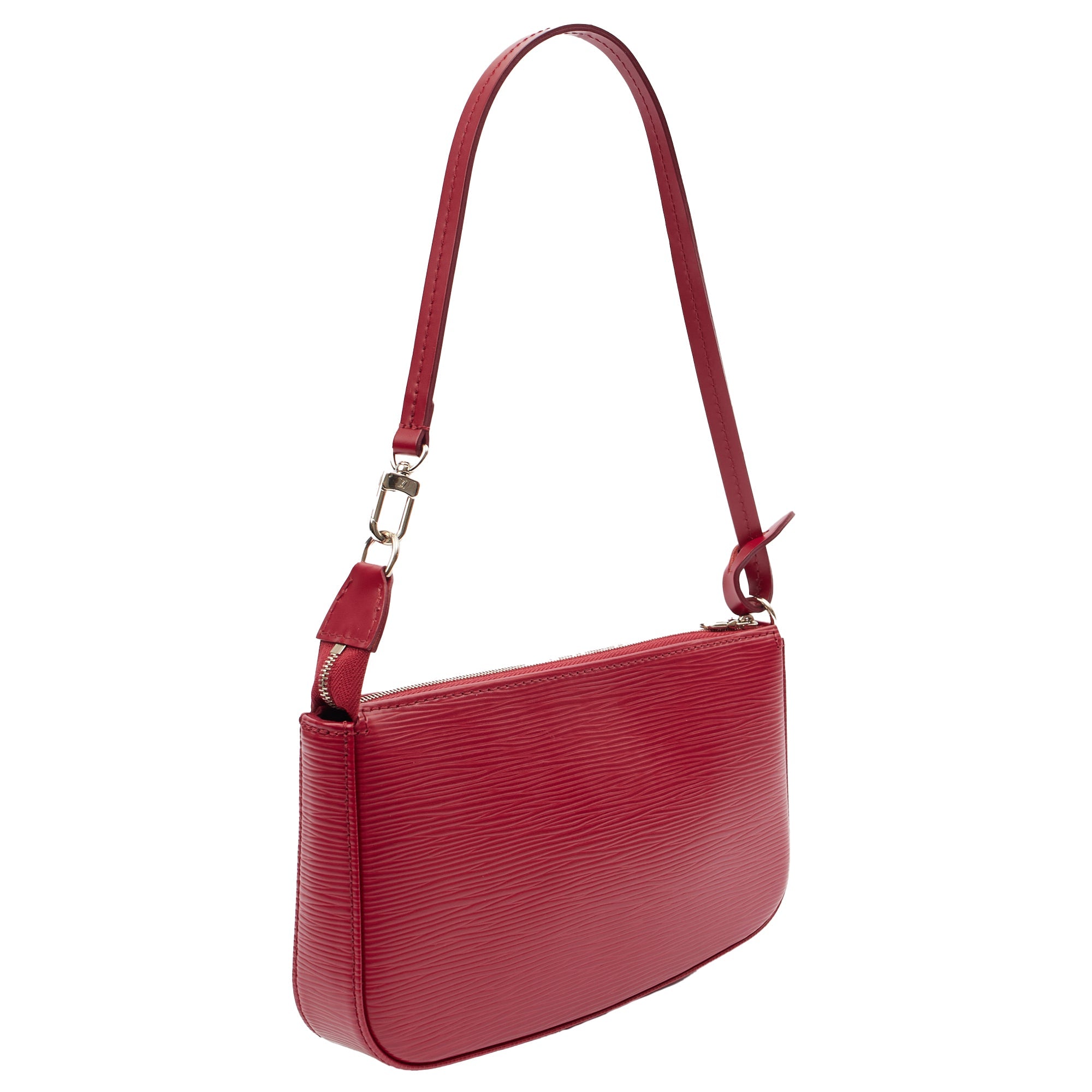 Louis Vuitton Mini Bag Pochette in Black, Epi Leather