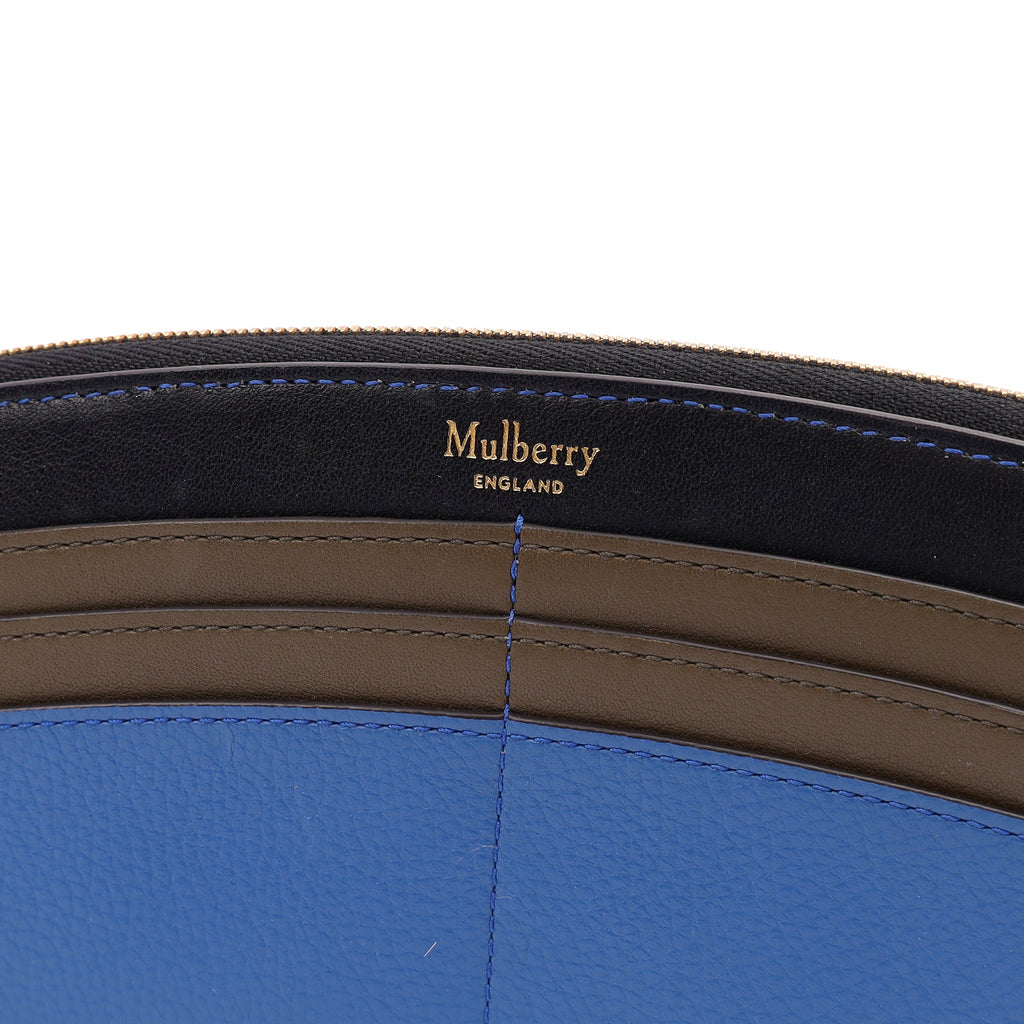 Mulberry Purse Wallet in Porcelain Blue, Leather