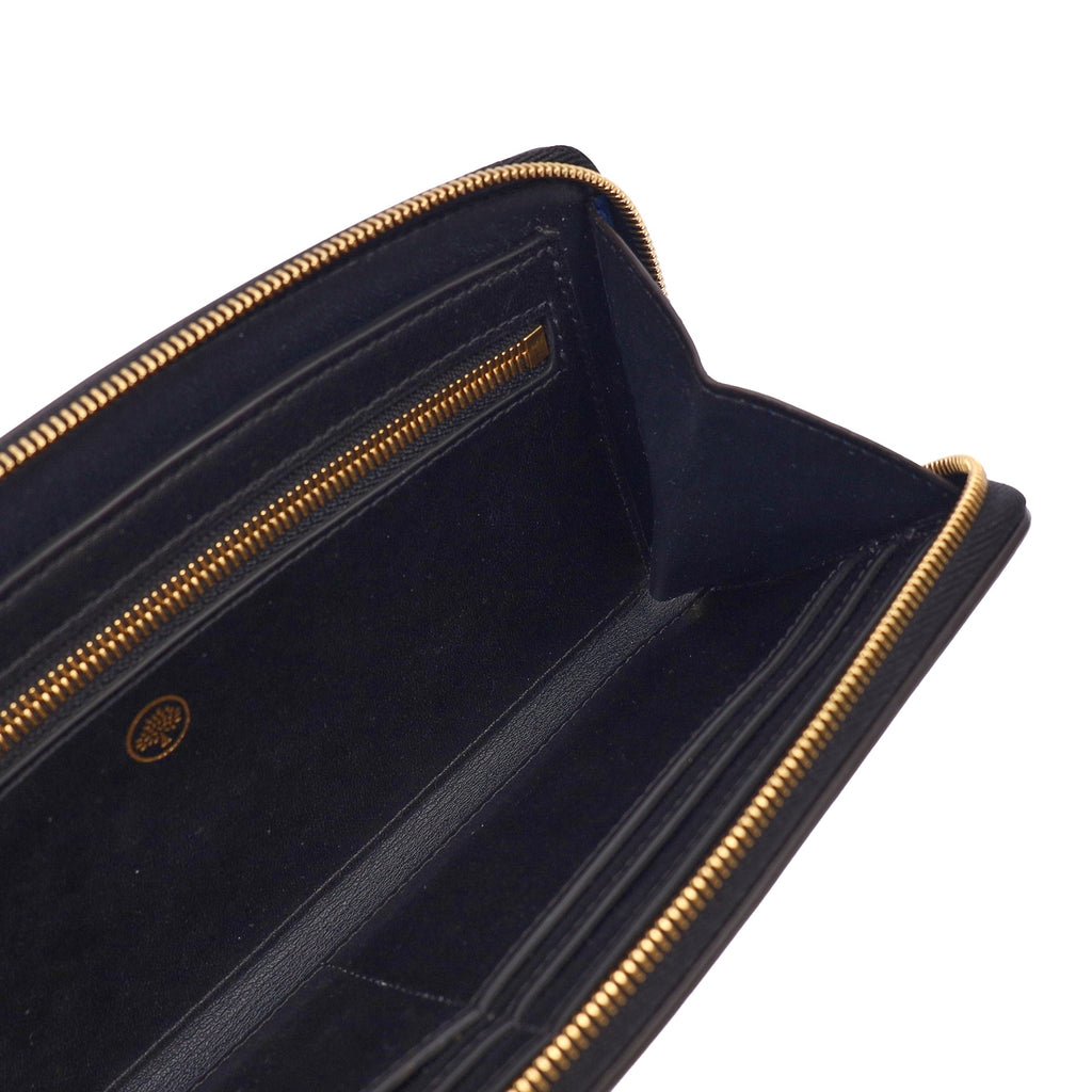 Mulberry Purse Wallet in Porcelain Blue, Leather