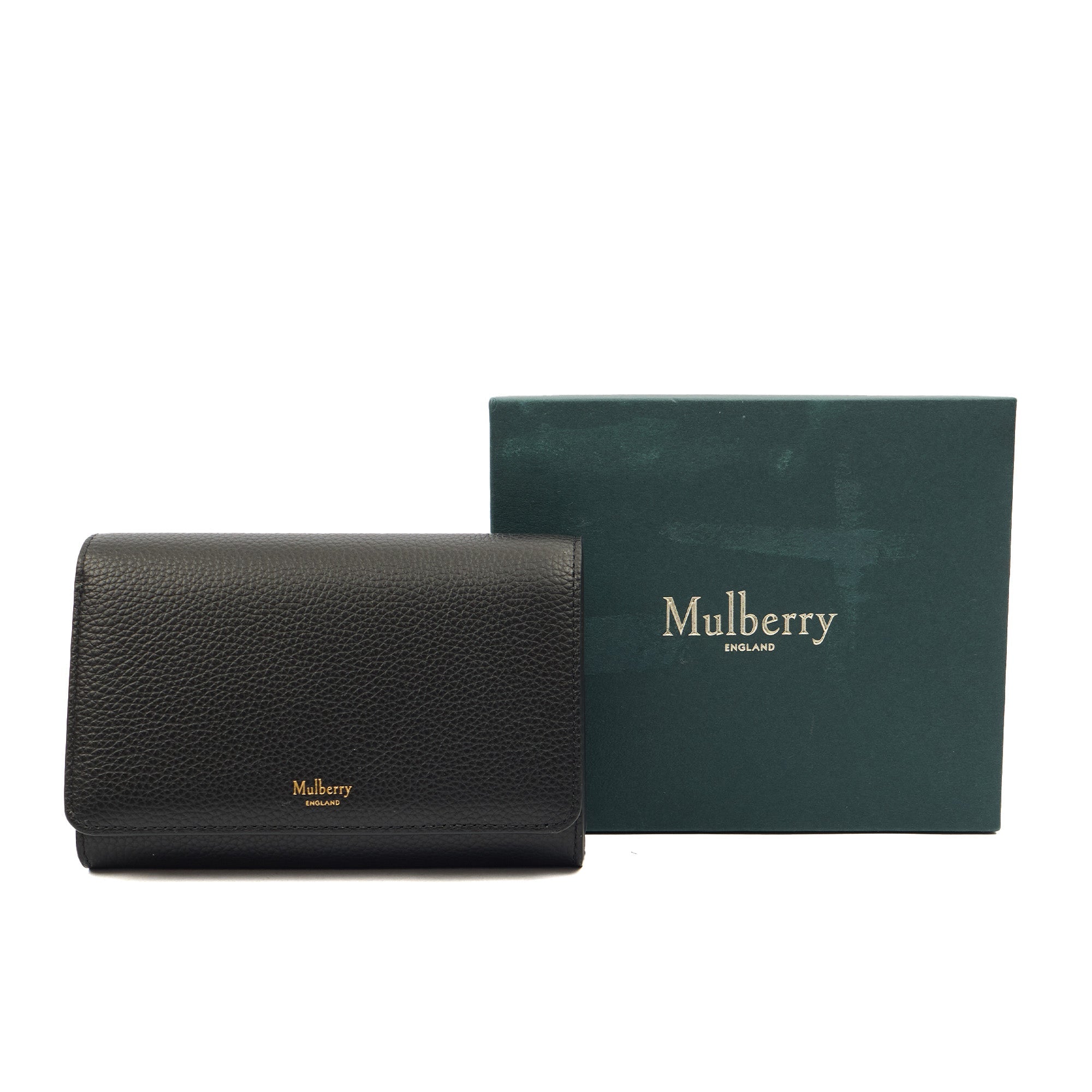 Mulberry Wallet Wallet in Black, Leather