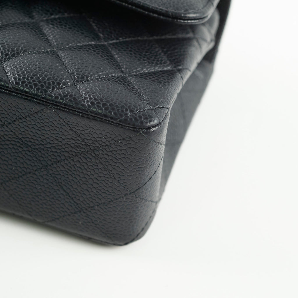 Chanel Caviar Small Classic Flap GHW Microchip 2021