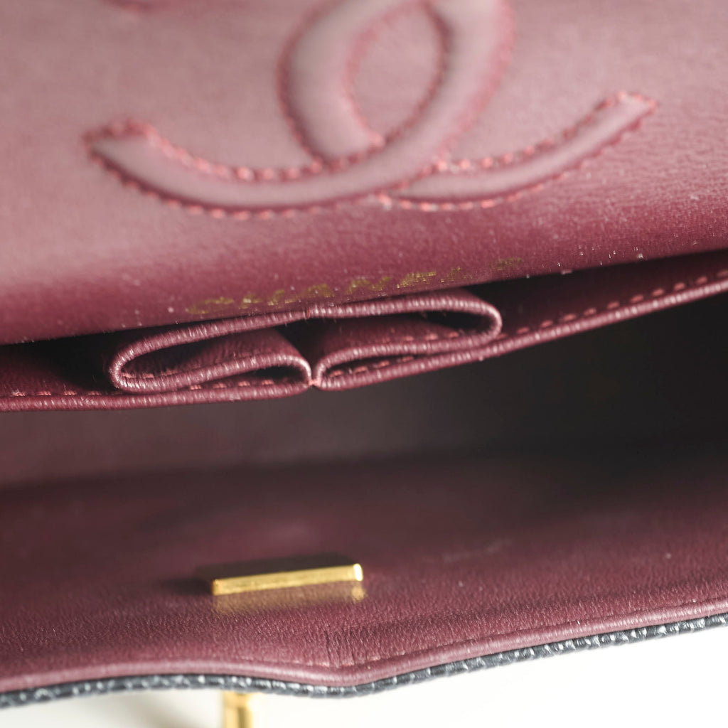 Chanel Caviar Small Classic Flap GHW Microchip 2021