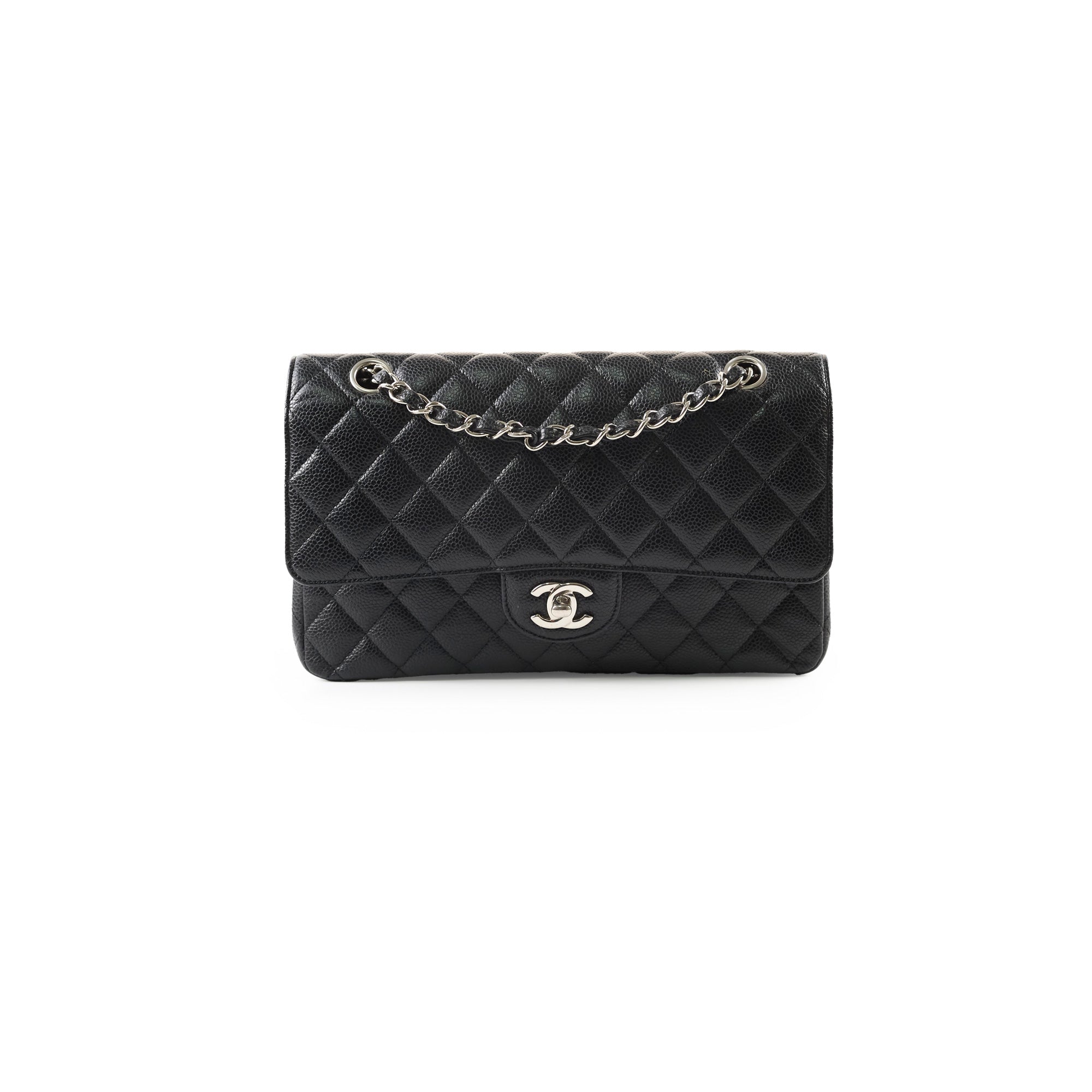 Chanel Classic Flap M/L Caviar Black