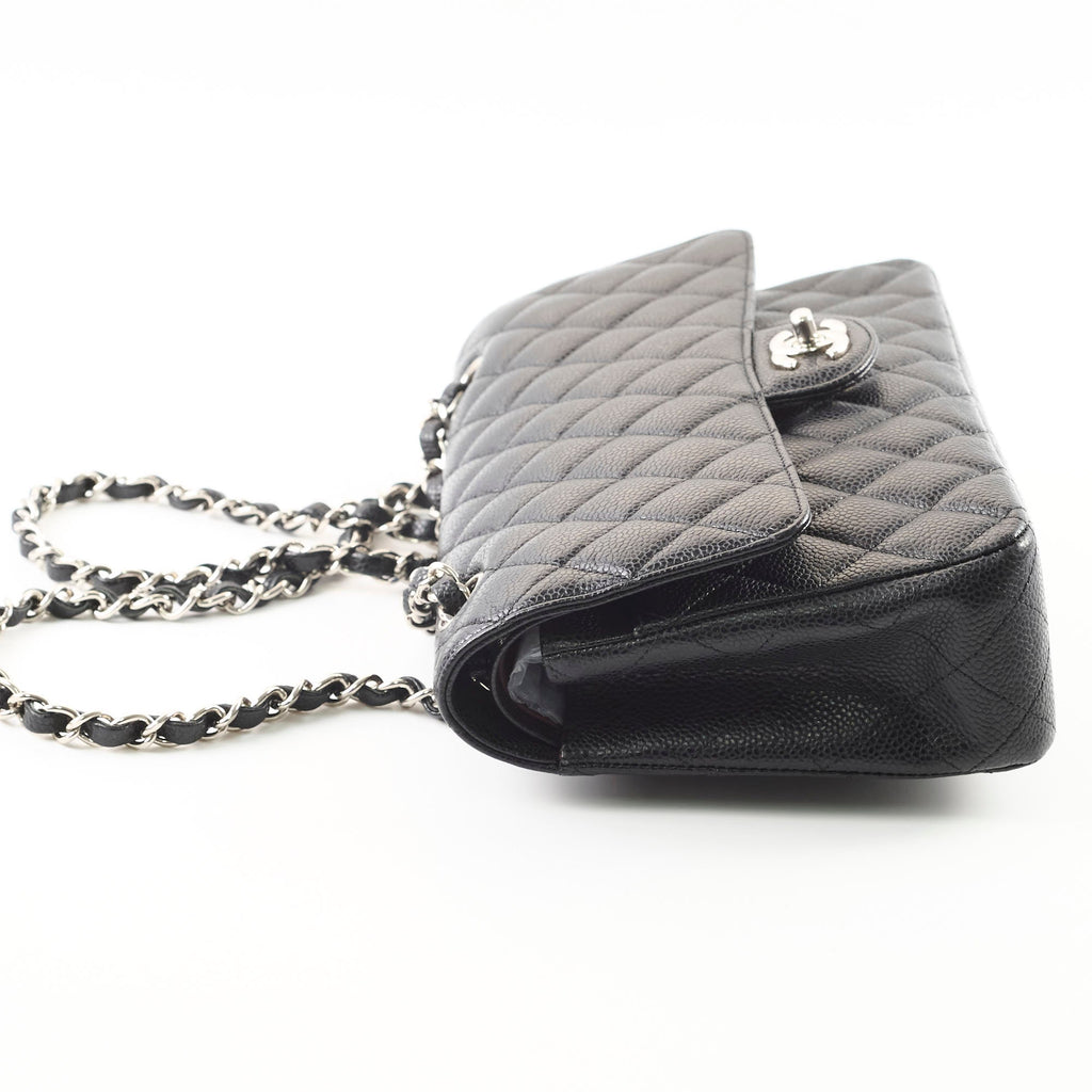 Chanel Classic Flap M/L Caviar Black