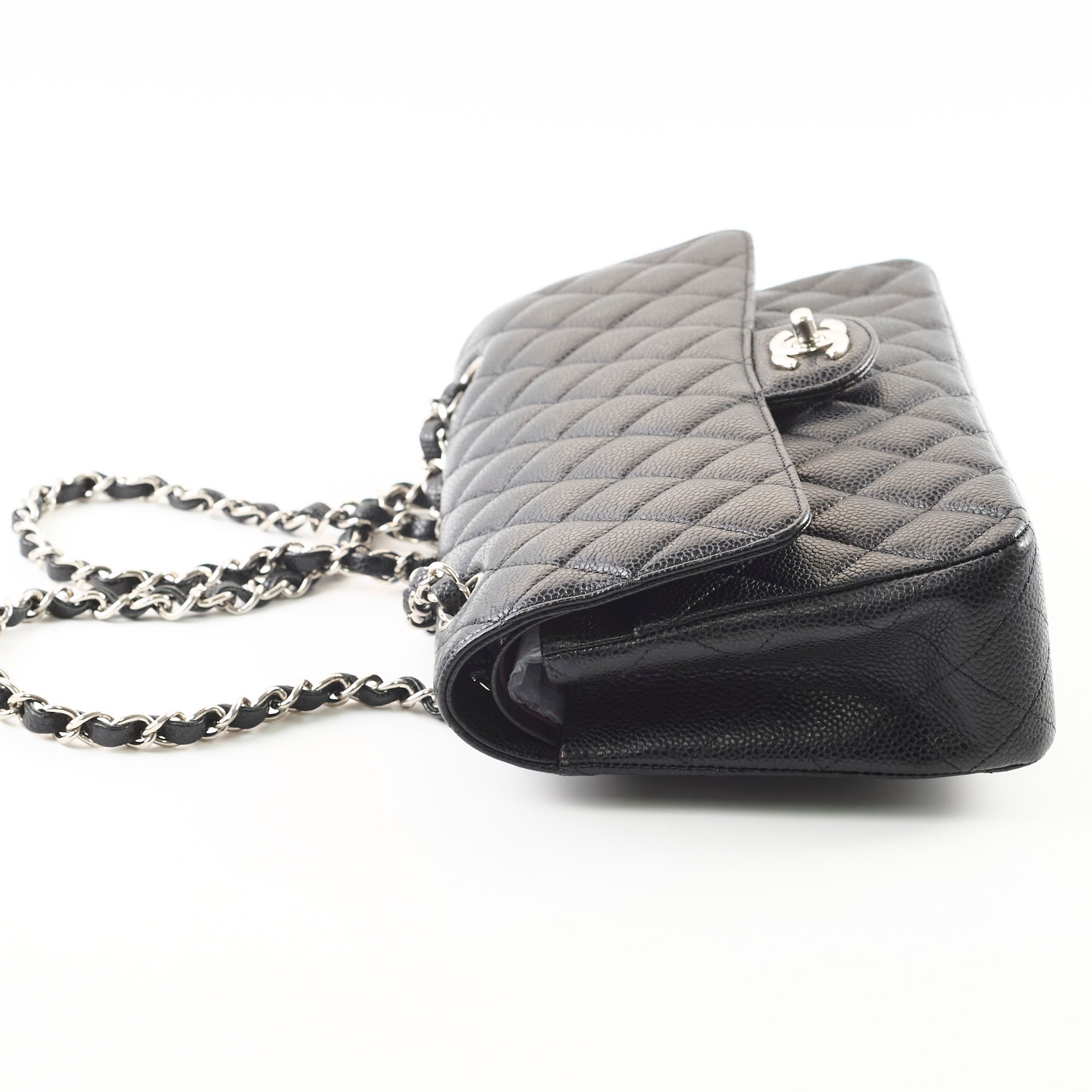 Chanel Classic Flap M/L Caviar Black
