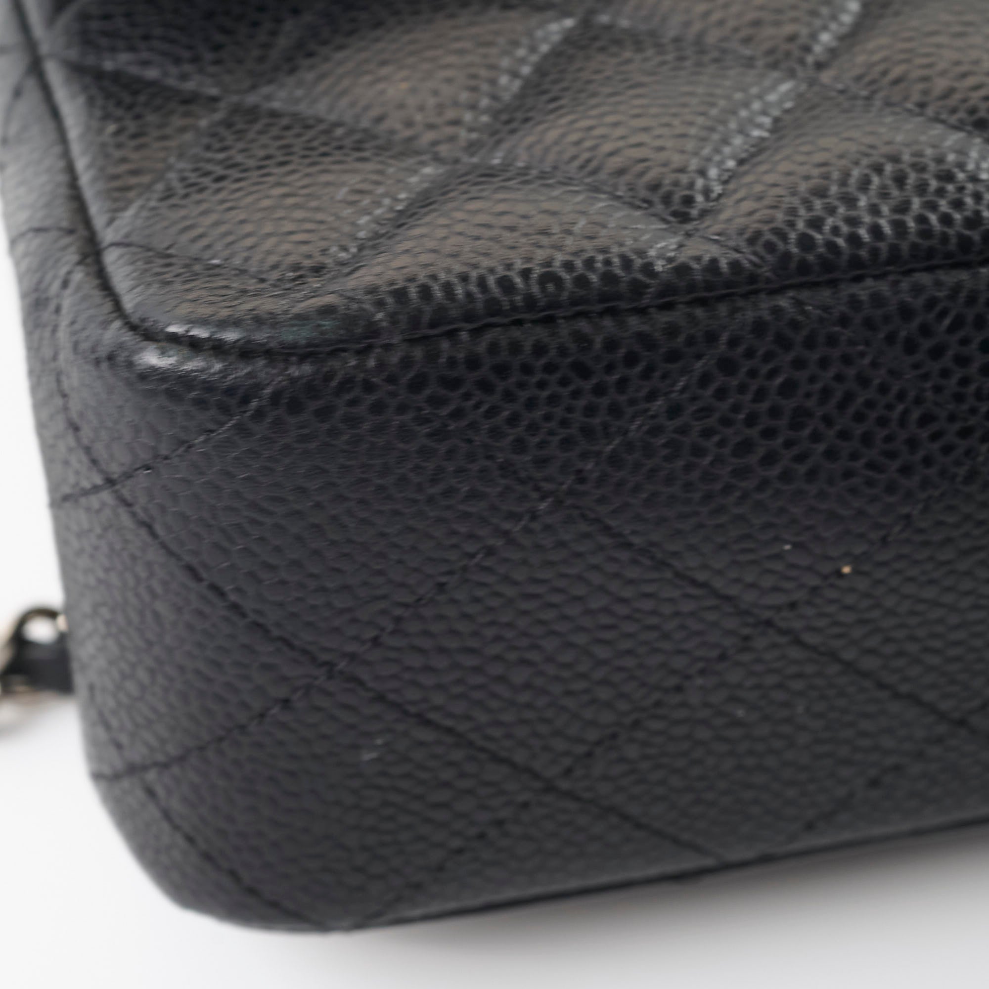 Chanel Classic Flap M/L Caviar Black