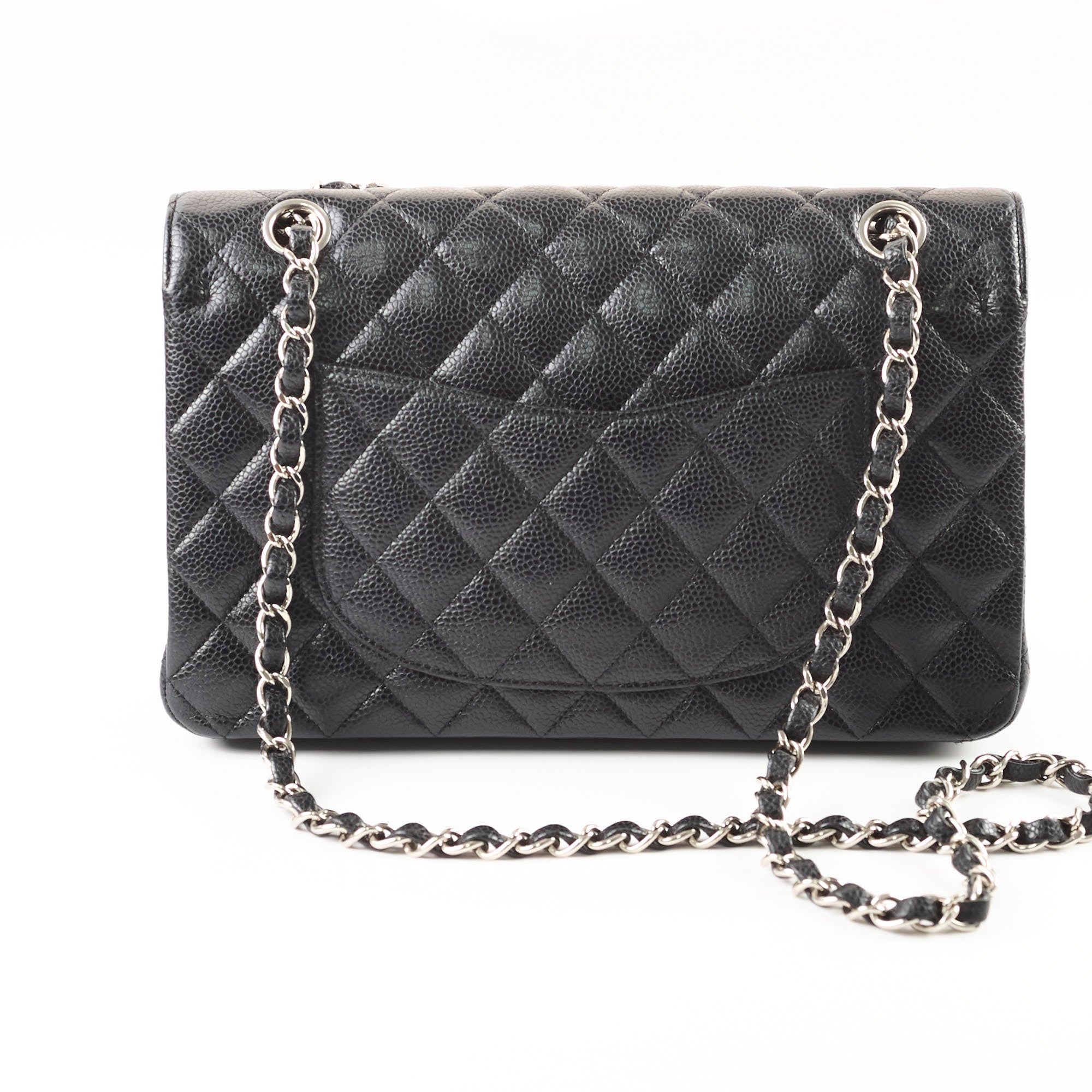 Chanel Classic Flap M/L Caviar Black