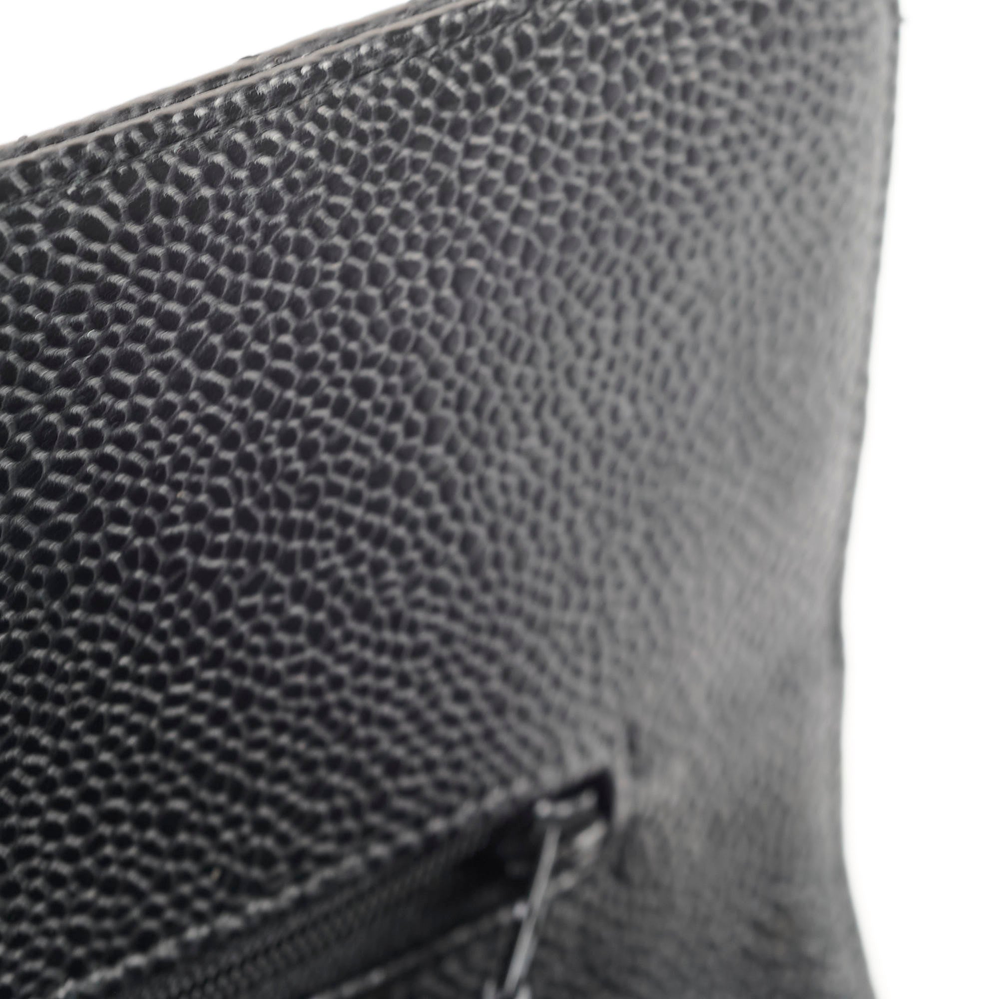 Chanel Classic Flap M/L Caviar Black