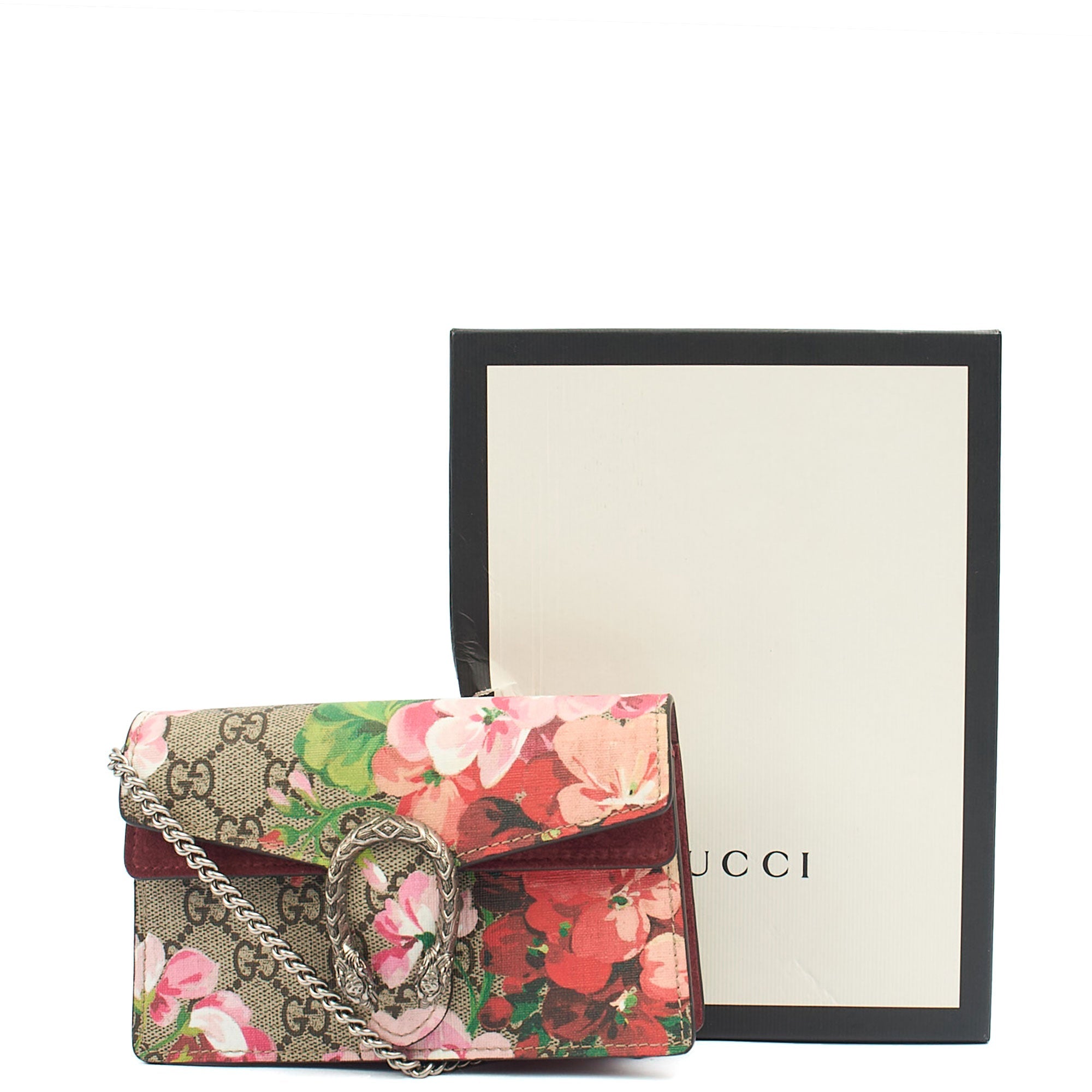 Gucci Mini Bag Dionysus - Super Mini in Neutral, Leather