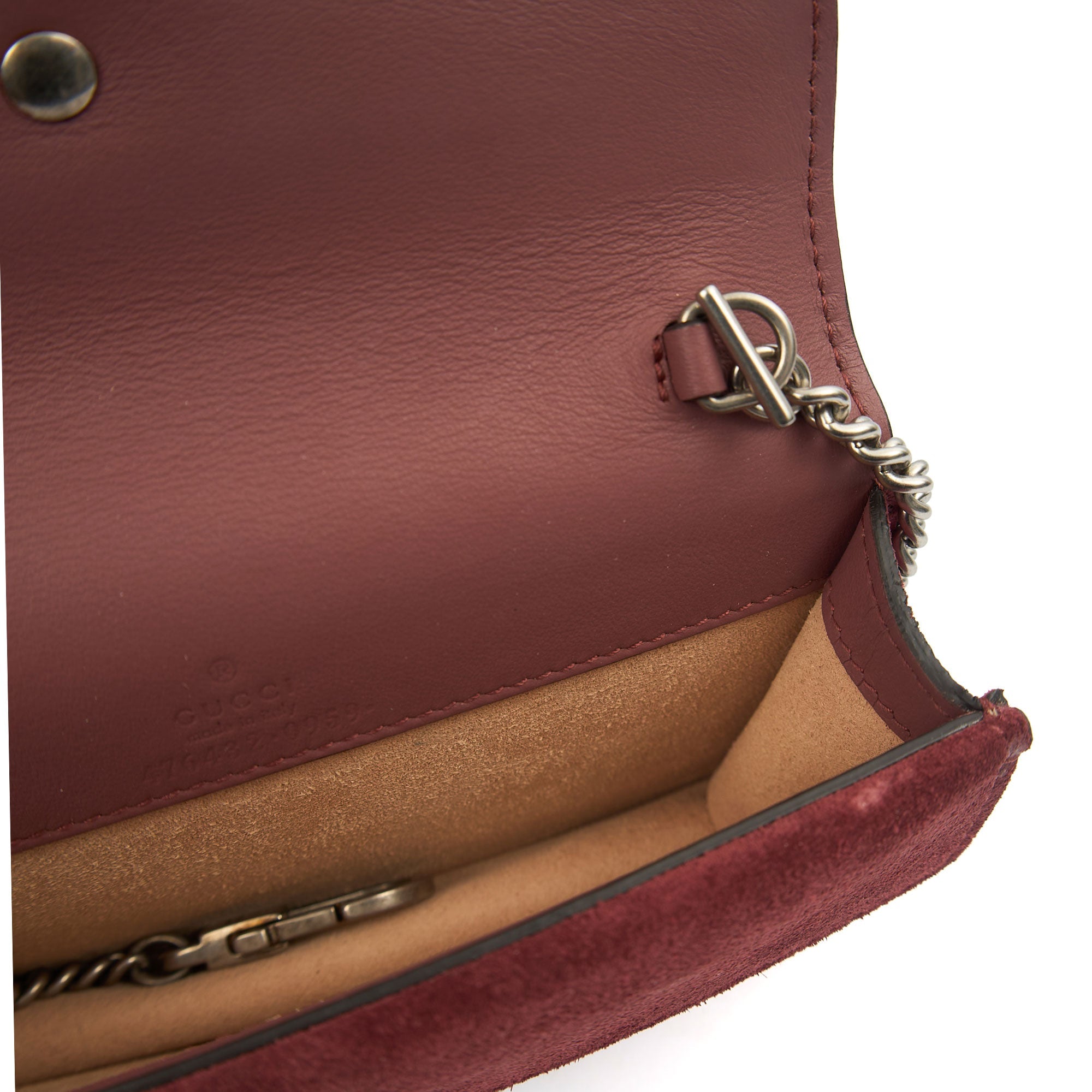 Gucci Mini Bag Dionysus - Super Mini in Neutral, Leather