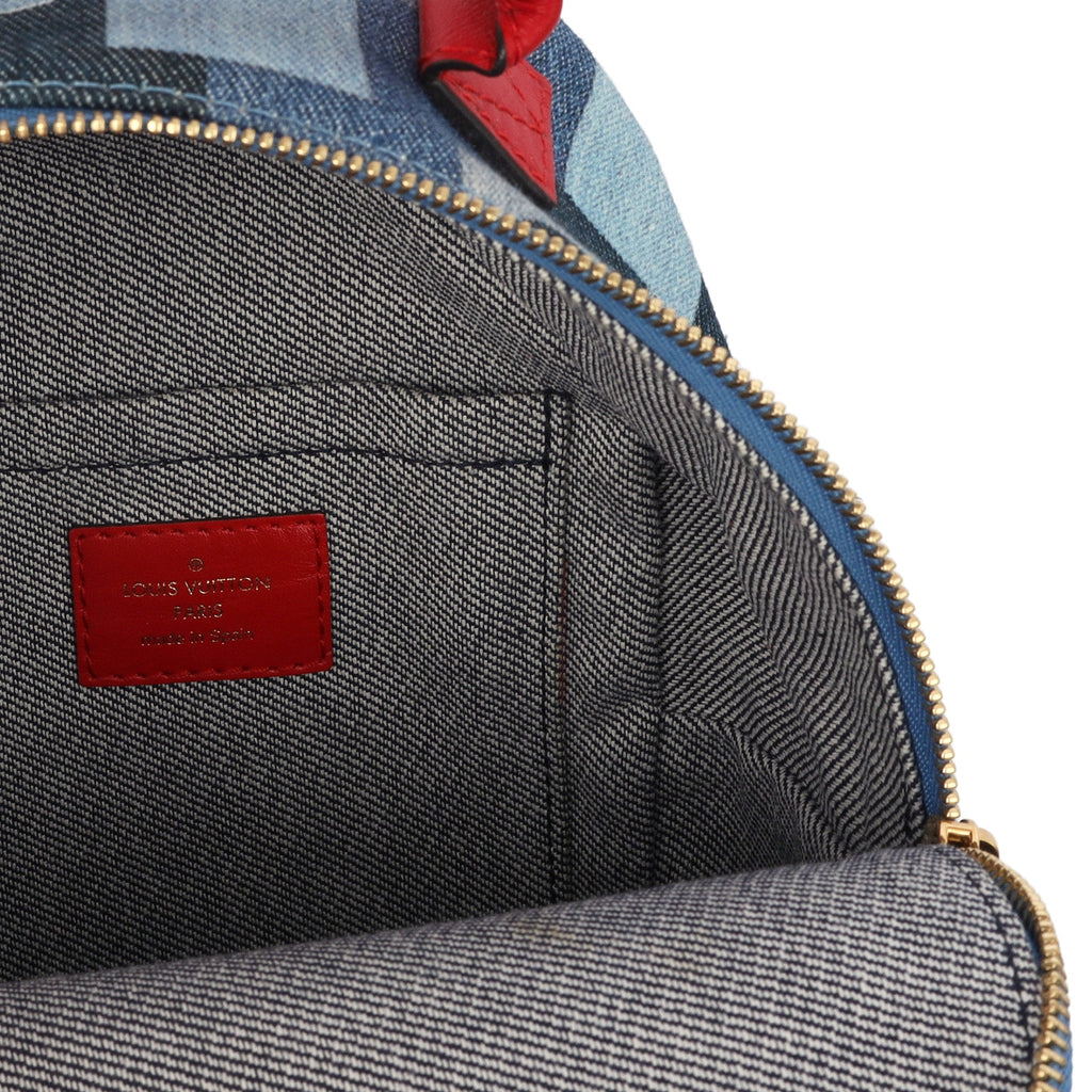 Louis Vuitton Mini Backpack Palm Springs Backpack Mini in Denim, Canvas