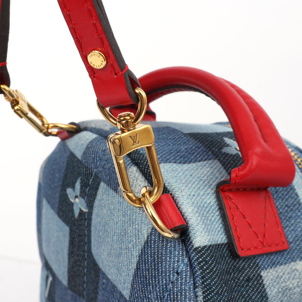 Louis Vuitton Mini Backpack Palm Springs Backpack Mini in Denim, Canvas