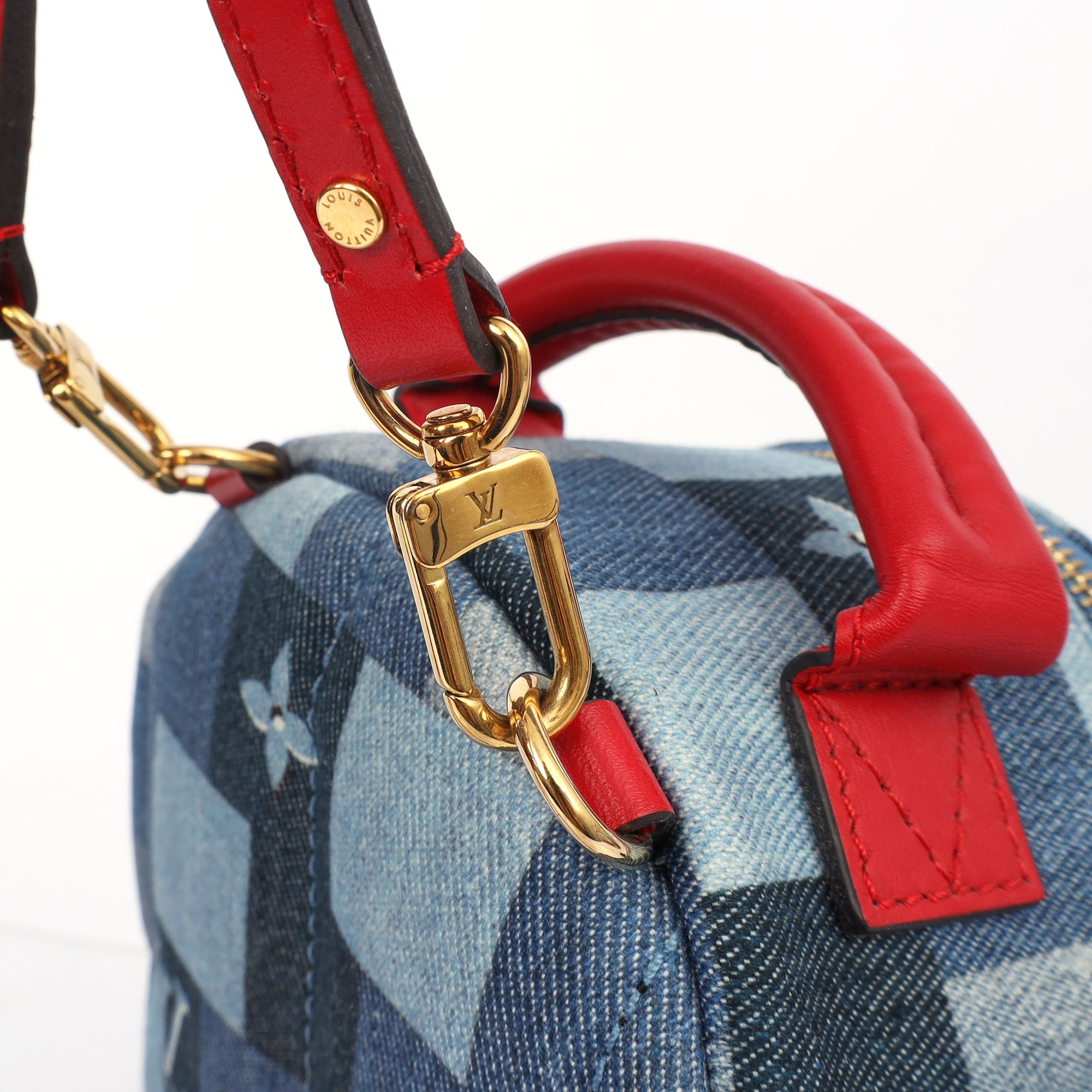 Louis Vuitton Mini Backpack Palm Springs Backpack Mini in Denim, Canvas