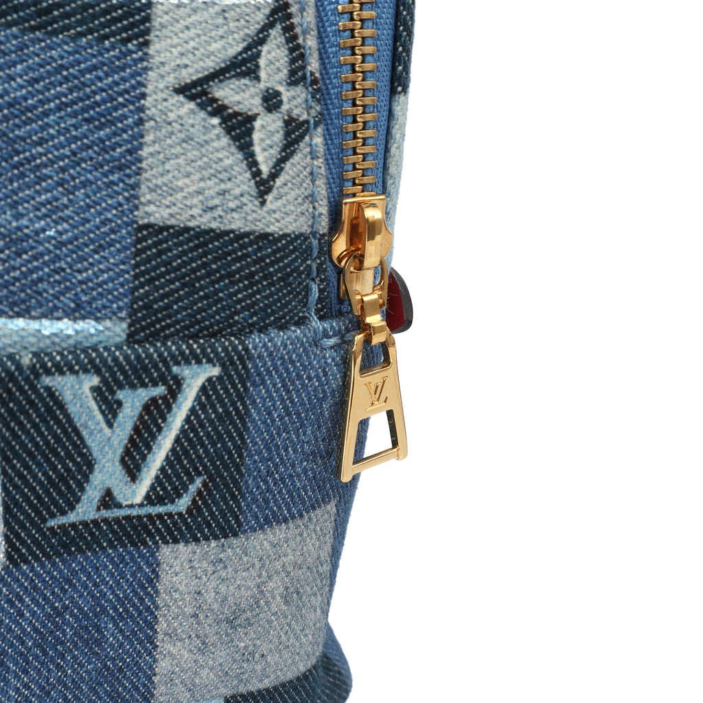 Louis Vuitton Mini Backpack Palm Springs Backpack Mini in Denim, Canvas