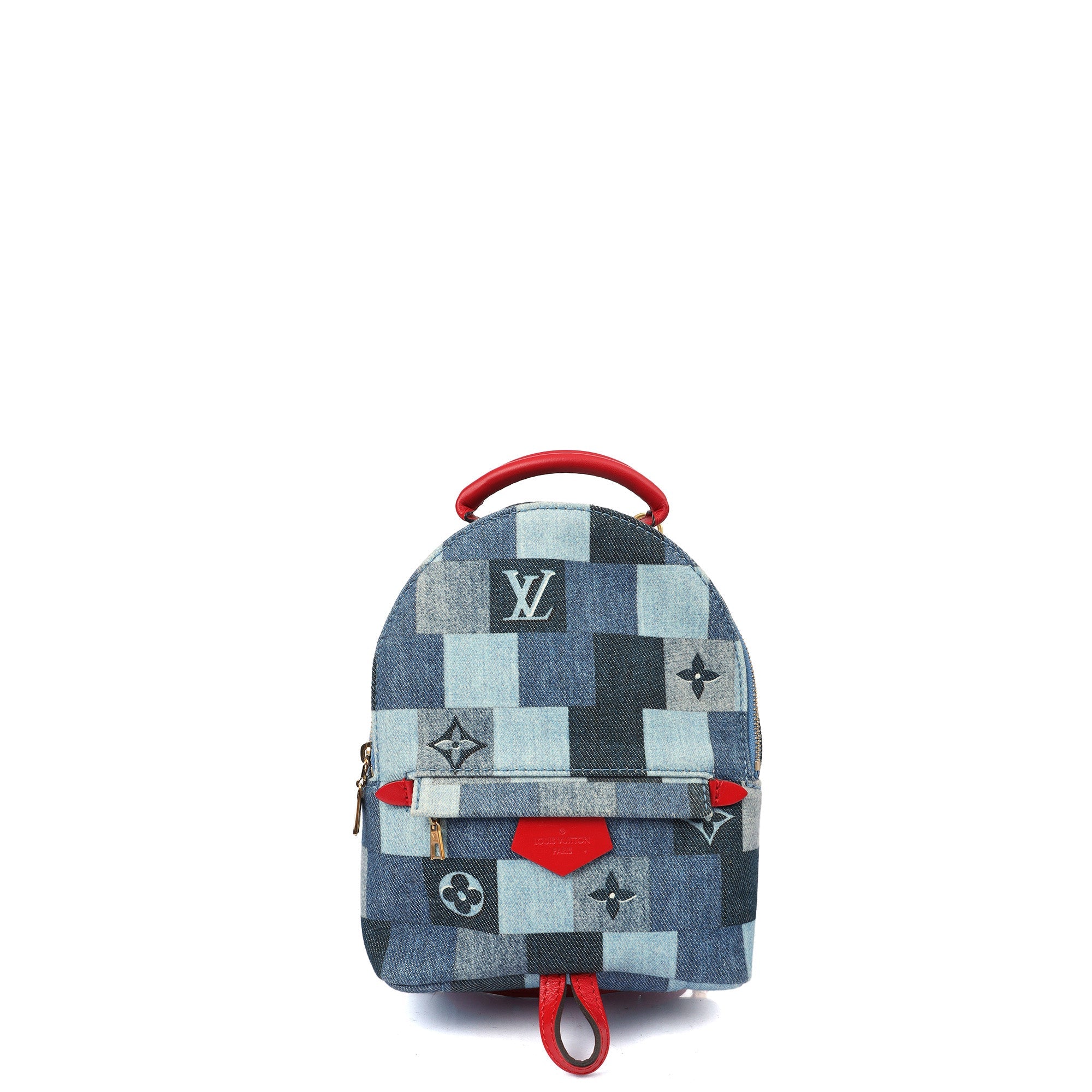 Louis Vuitton Mini Backpack Palm Springs Backpack Mini in Denim, Canvas