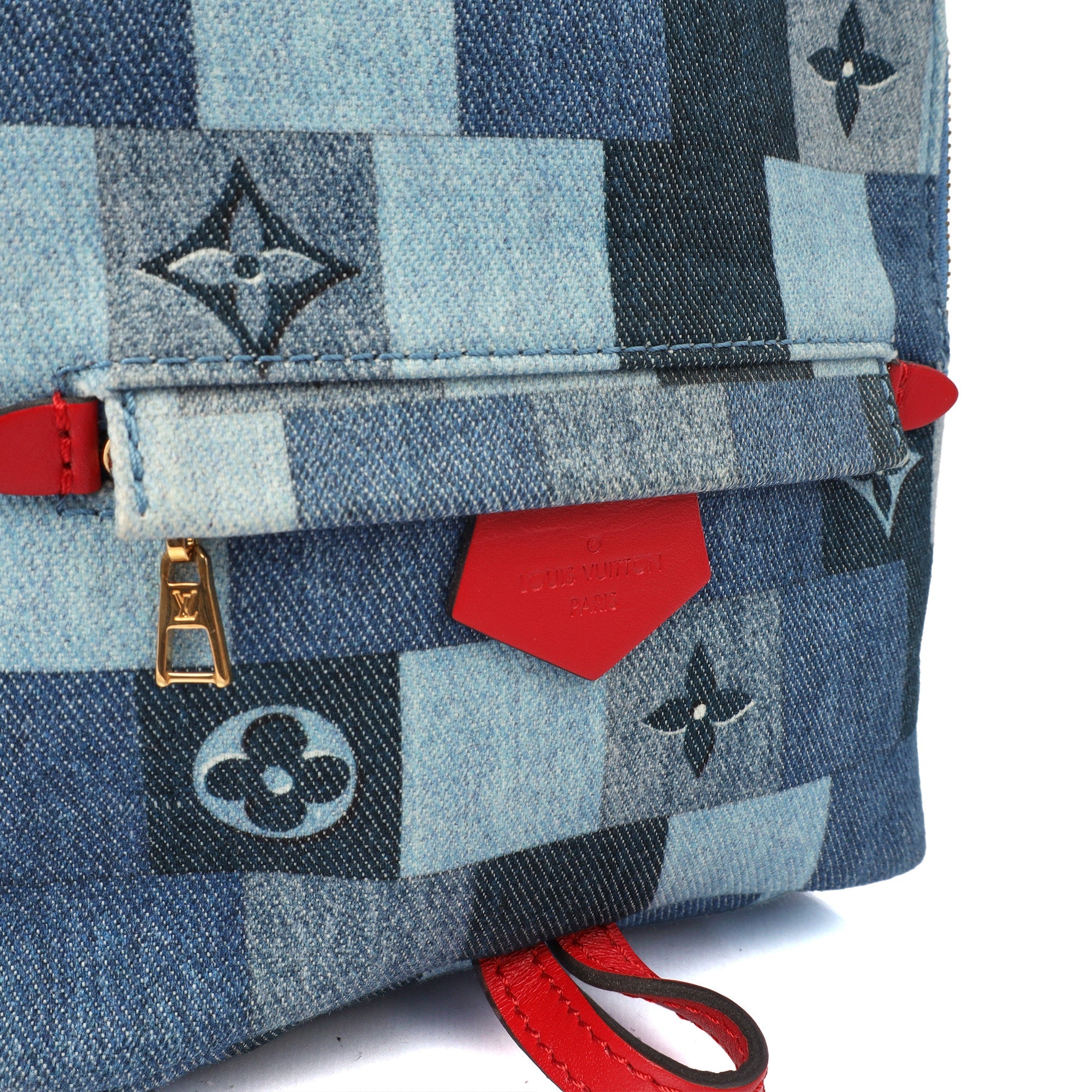 Louis Vuitton Mini Backpack Palm Springs Backpack Mini in Denim, Canvas