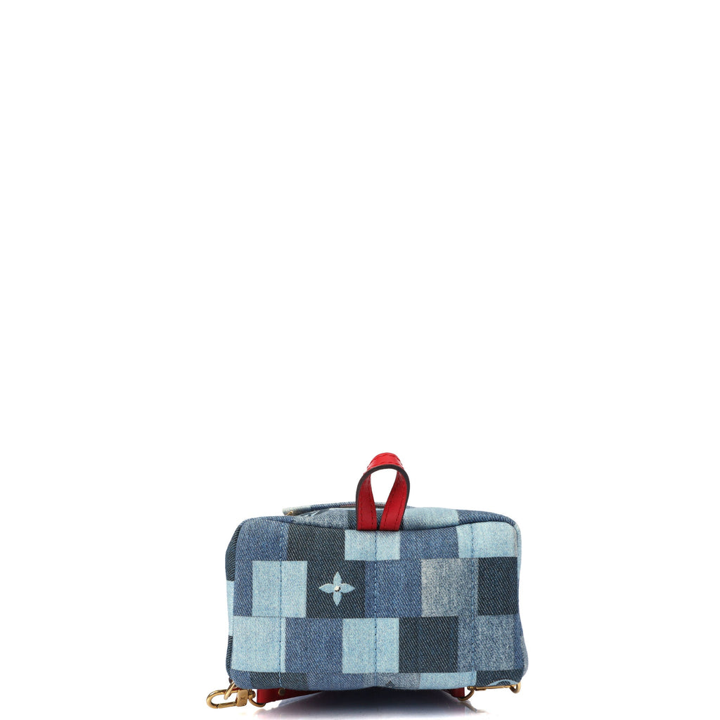 Louis Vuitton Mini Backpack Palm Springs Backpack Mini in Denim, Canvas
