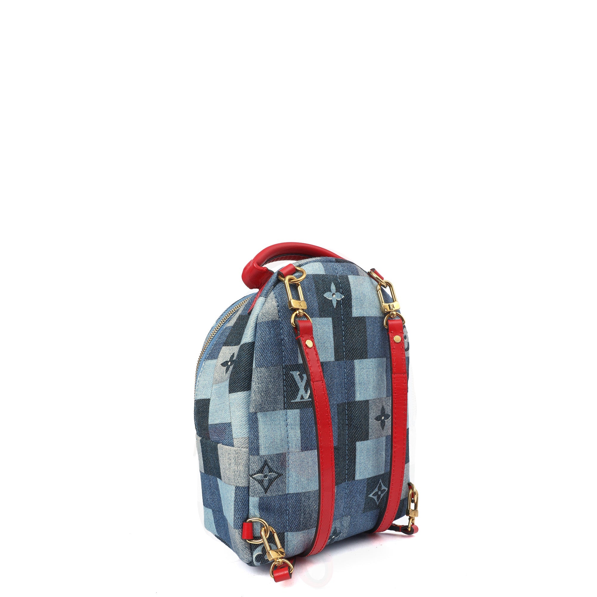 Louis Vuitton Mini Backpack Palm Springs Backpack Mini in Denim, Canvas
