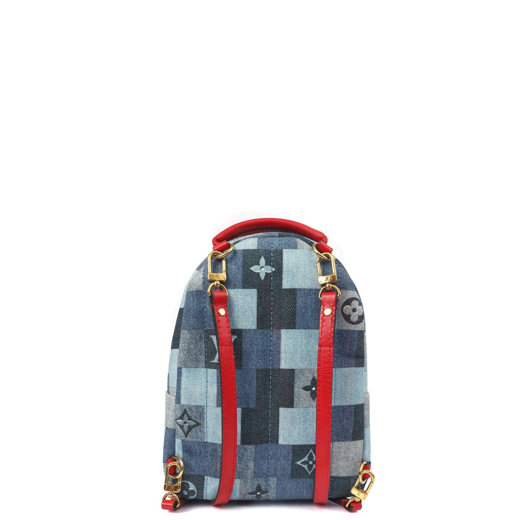 Louis Vuitton Mini Backpack Palm Springs Backpack Mini in Denim, Canvas
