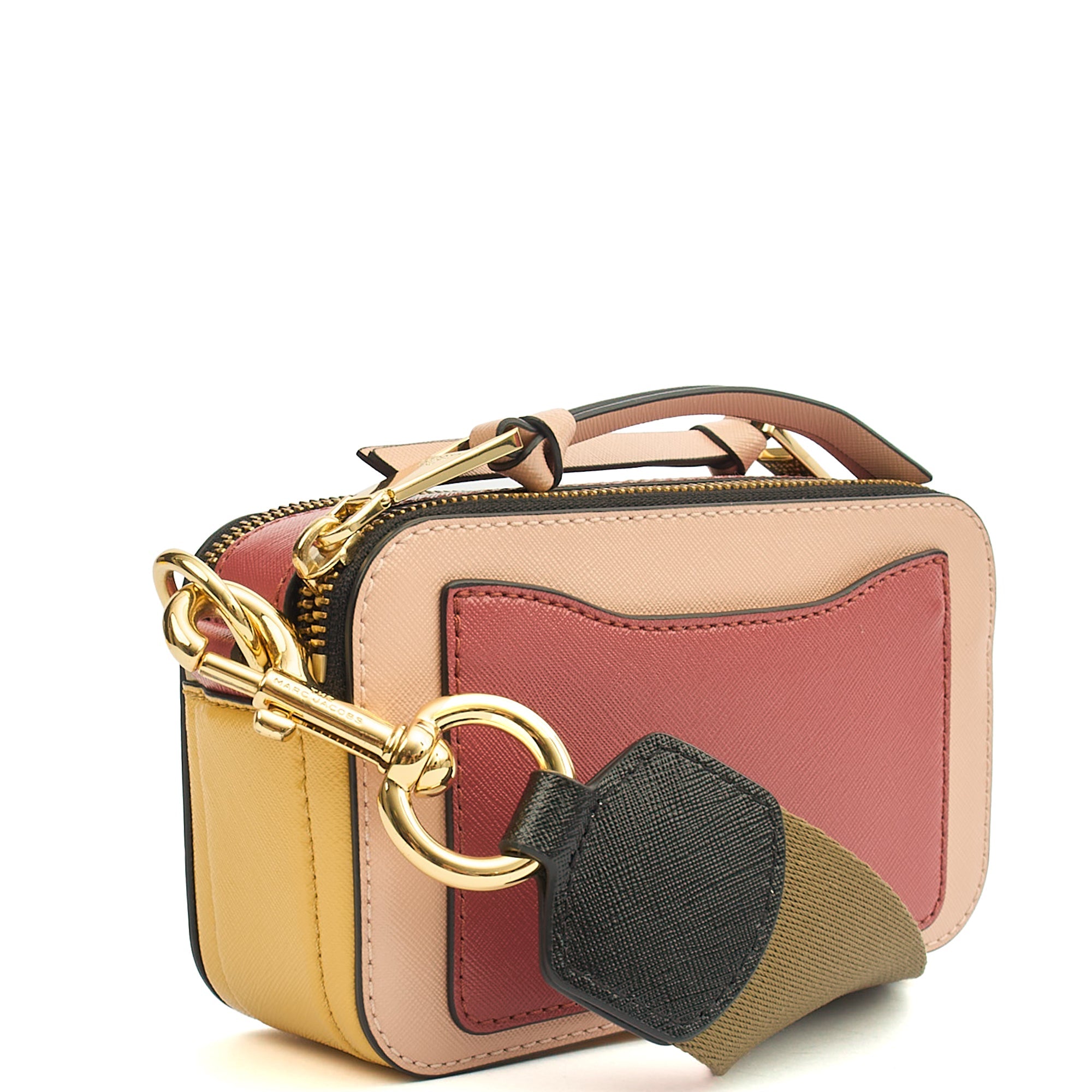 Marc Jacobs Cross Body Snapshot in Pink, Leather