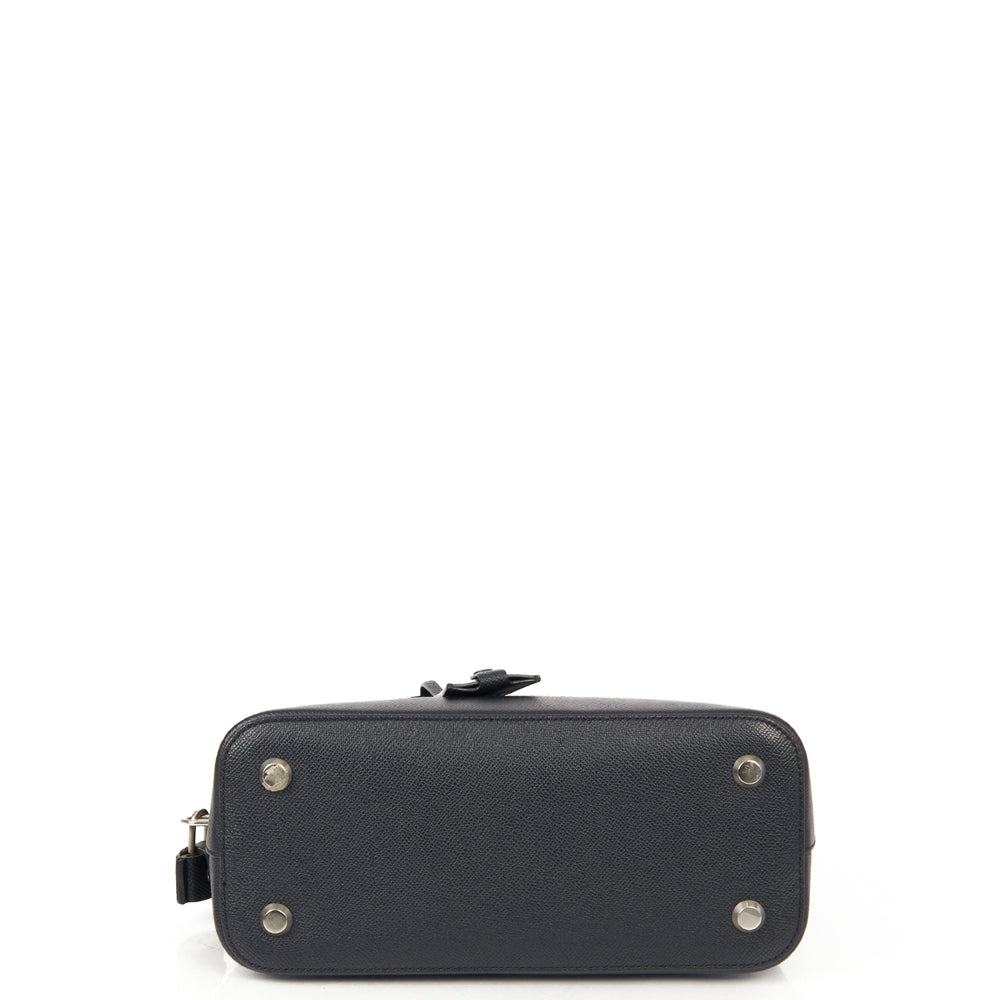 Balenciaga Tote Ville Top Handle S in Blue, Leather