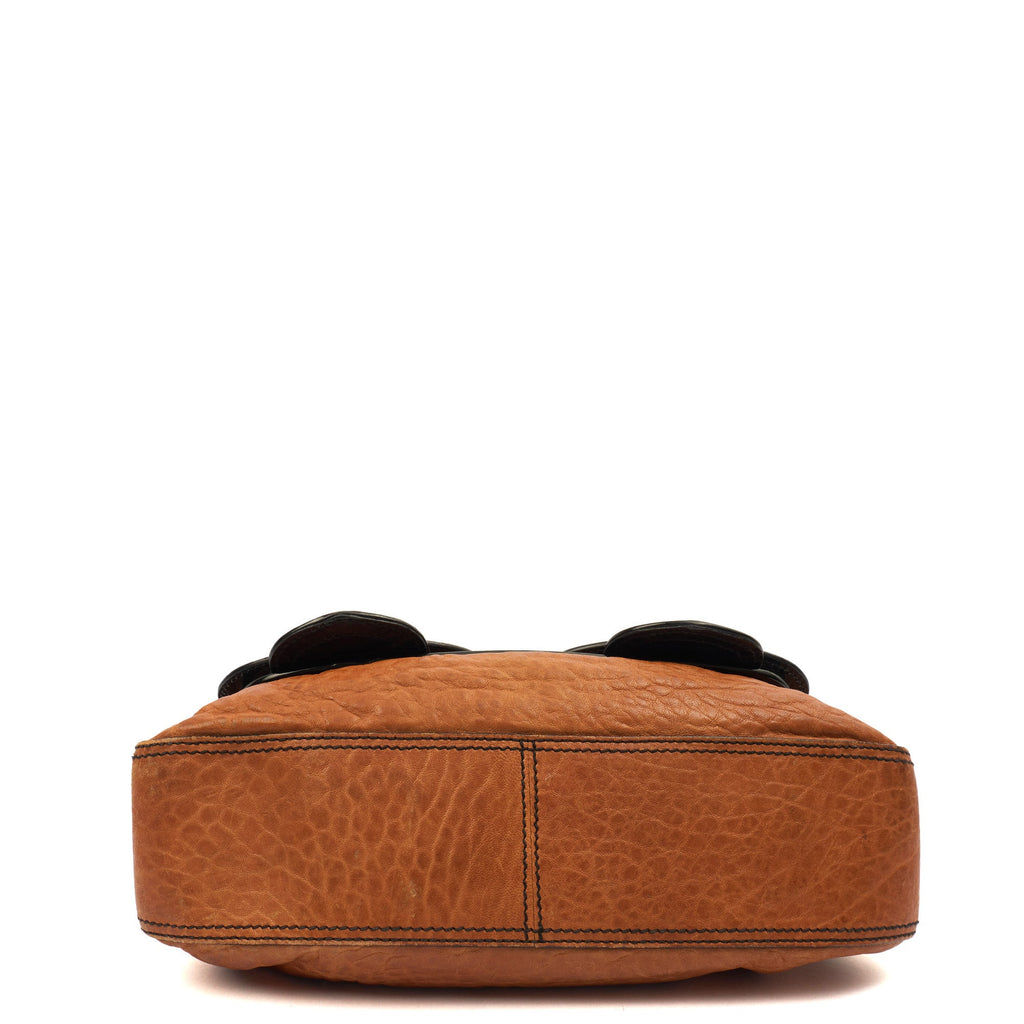 Fendi Tote B Bag in Brown, Leather