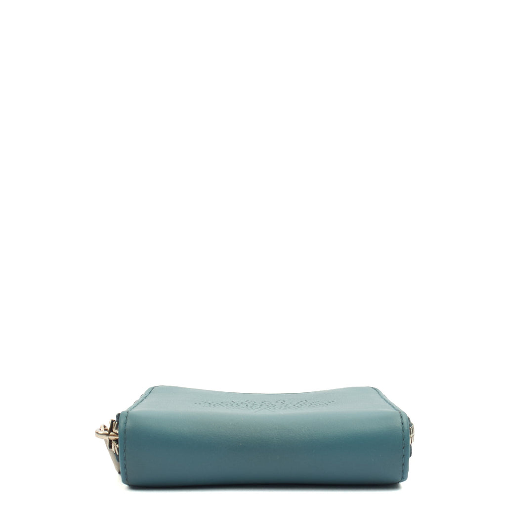 Mulberry Wallet Wallet in Green, Calfskin Leather