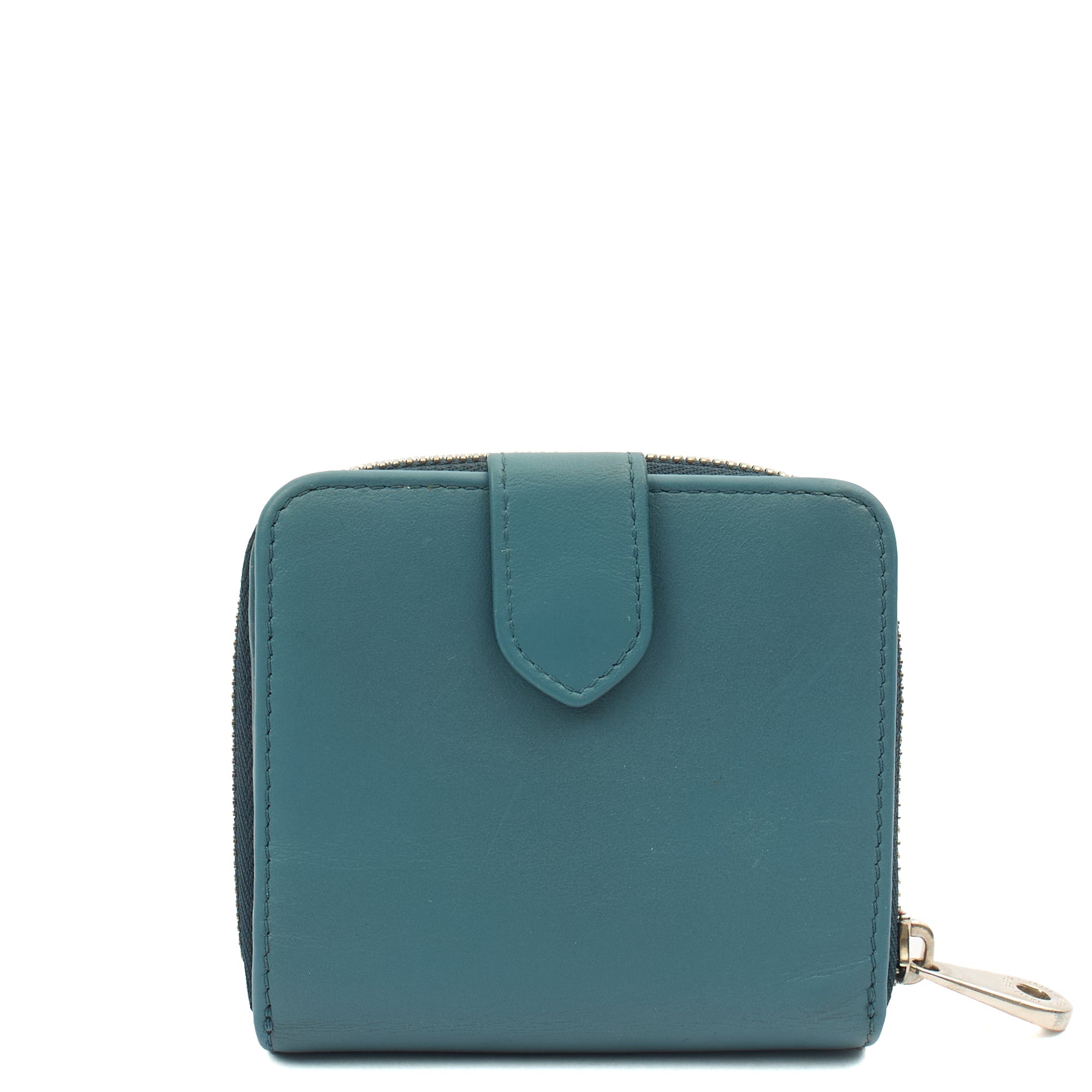 Mulberry Wallet Wallet in Green, Calfskin Leather