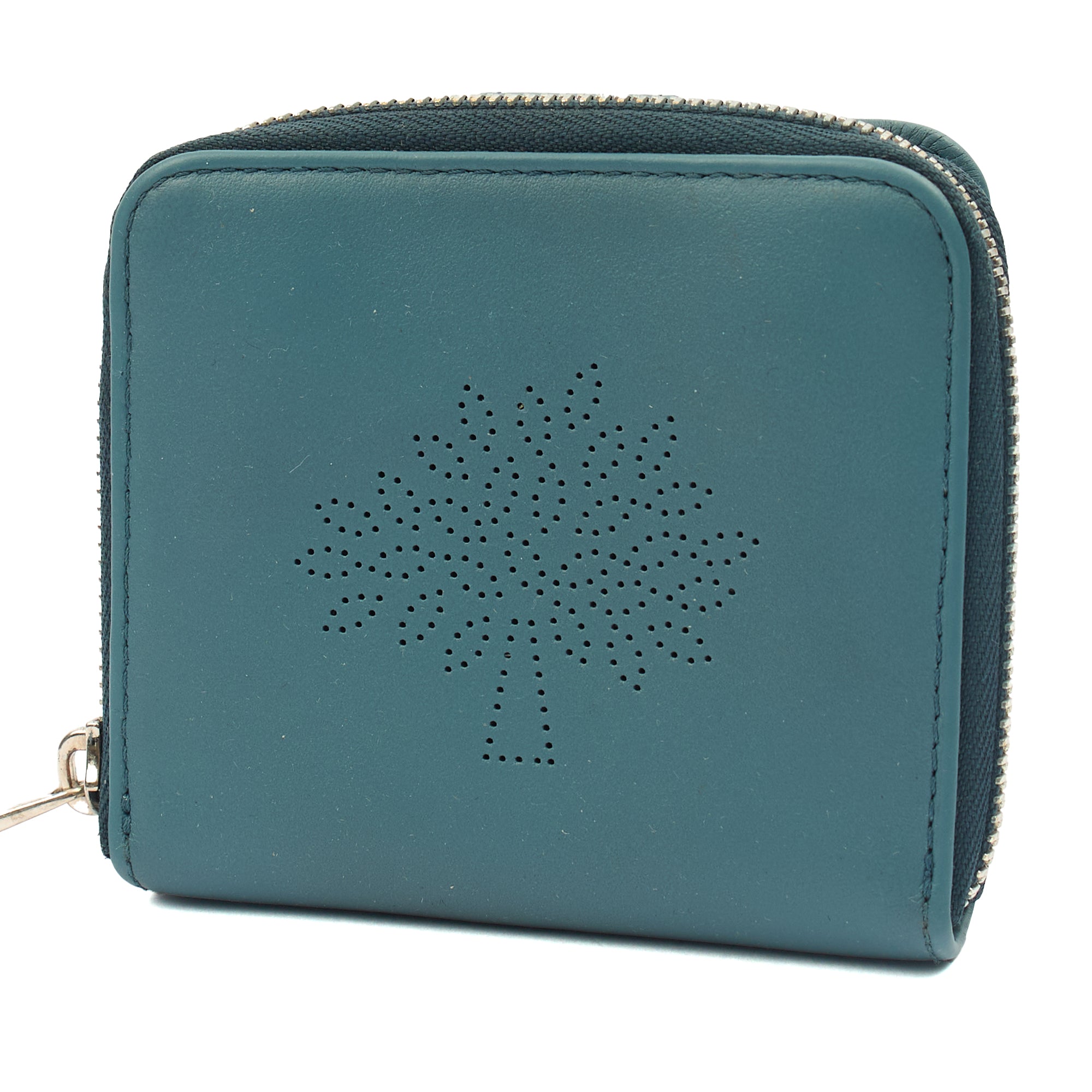 Mulberry Wallet Wallet in Green, Calfskin Leather