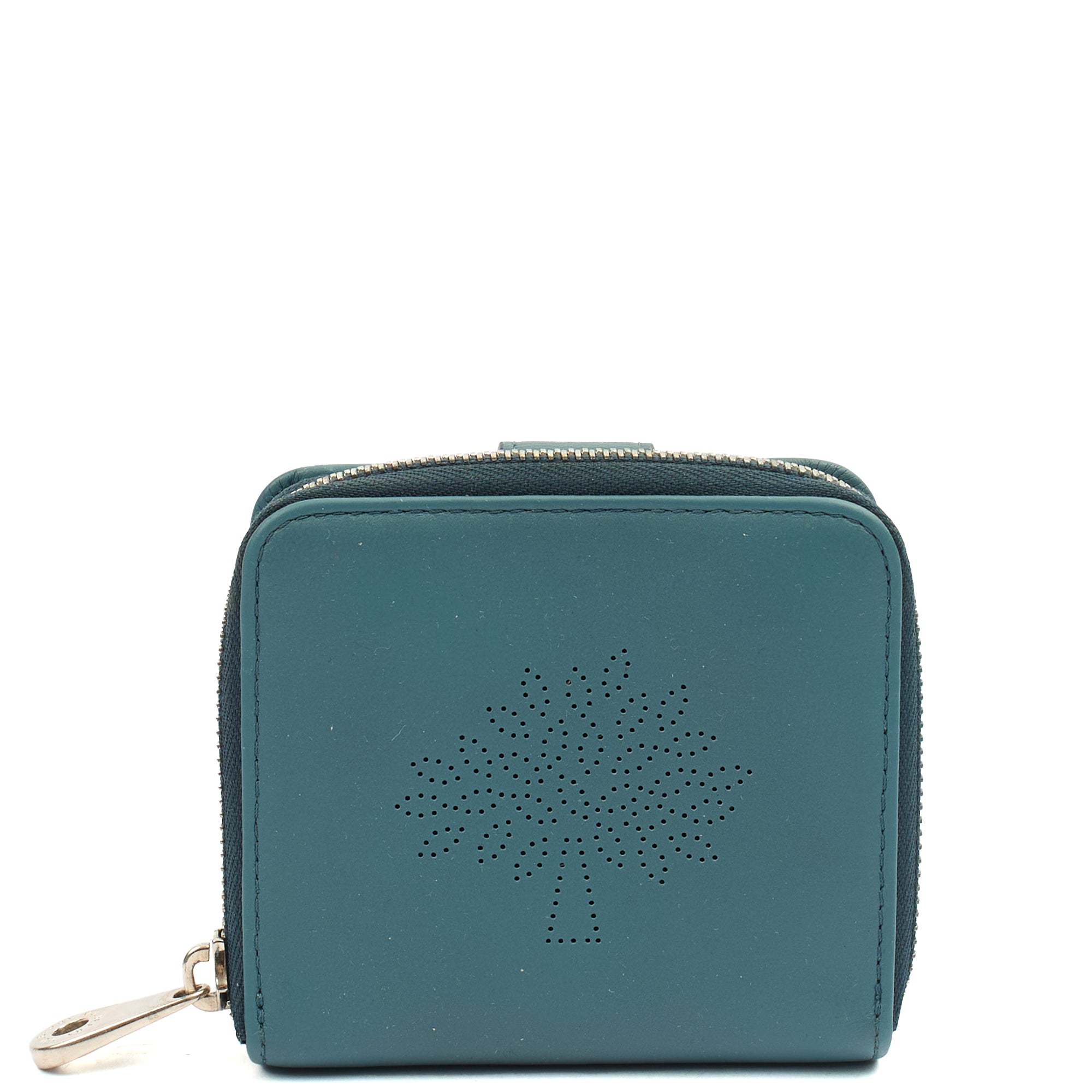 Mulberry Wallet Wallet in Green, Calfskin Leather