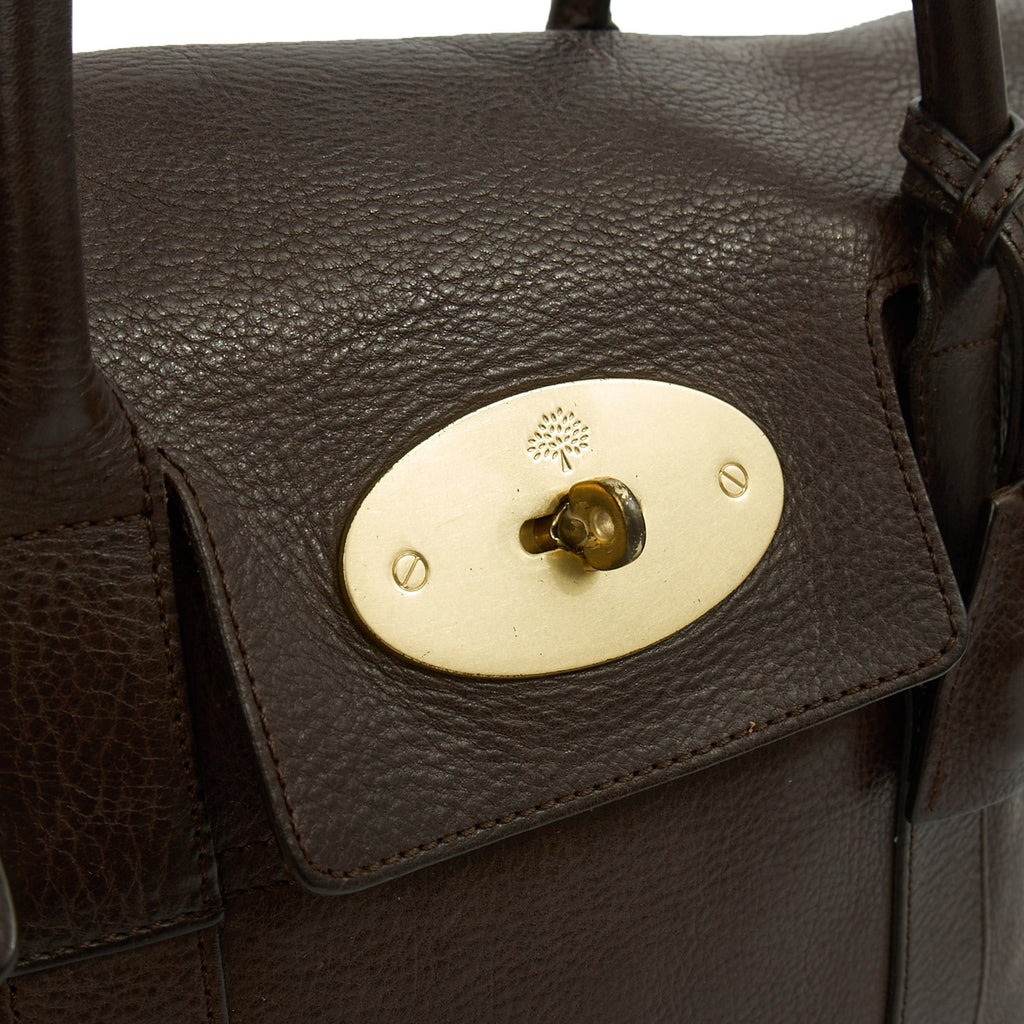 Mulberry Tote Bayswater Heritage in Chocolate Brown , Leather