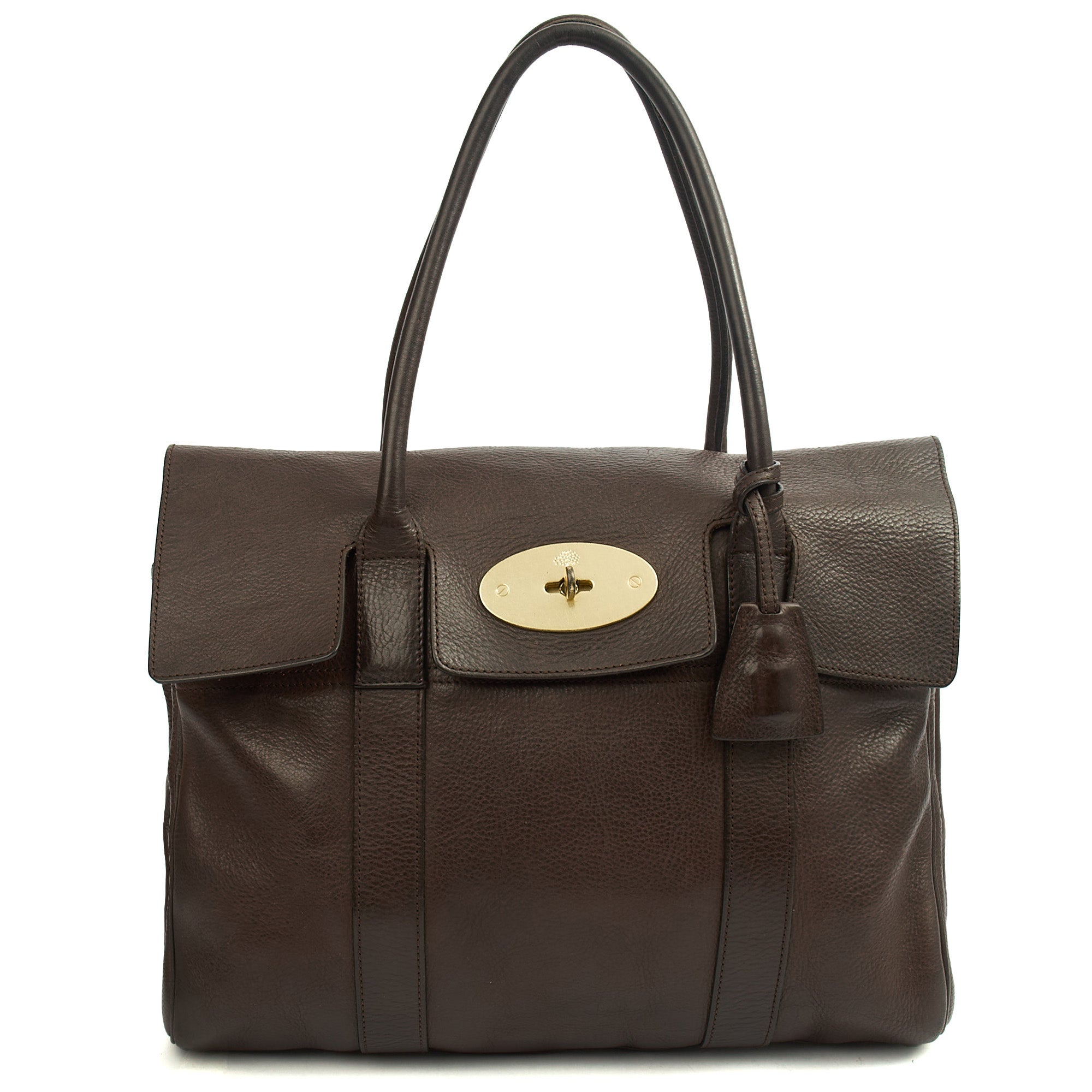 Mulberry Tote Bayswater Heritage in Chocolate Brown , Leather