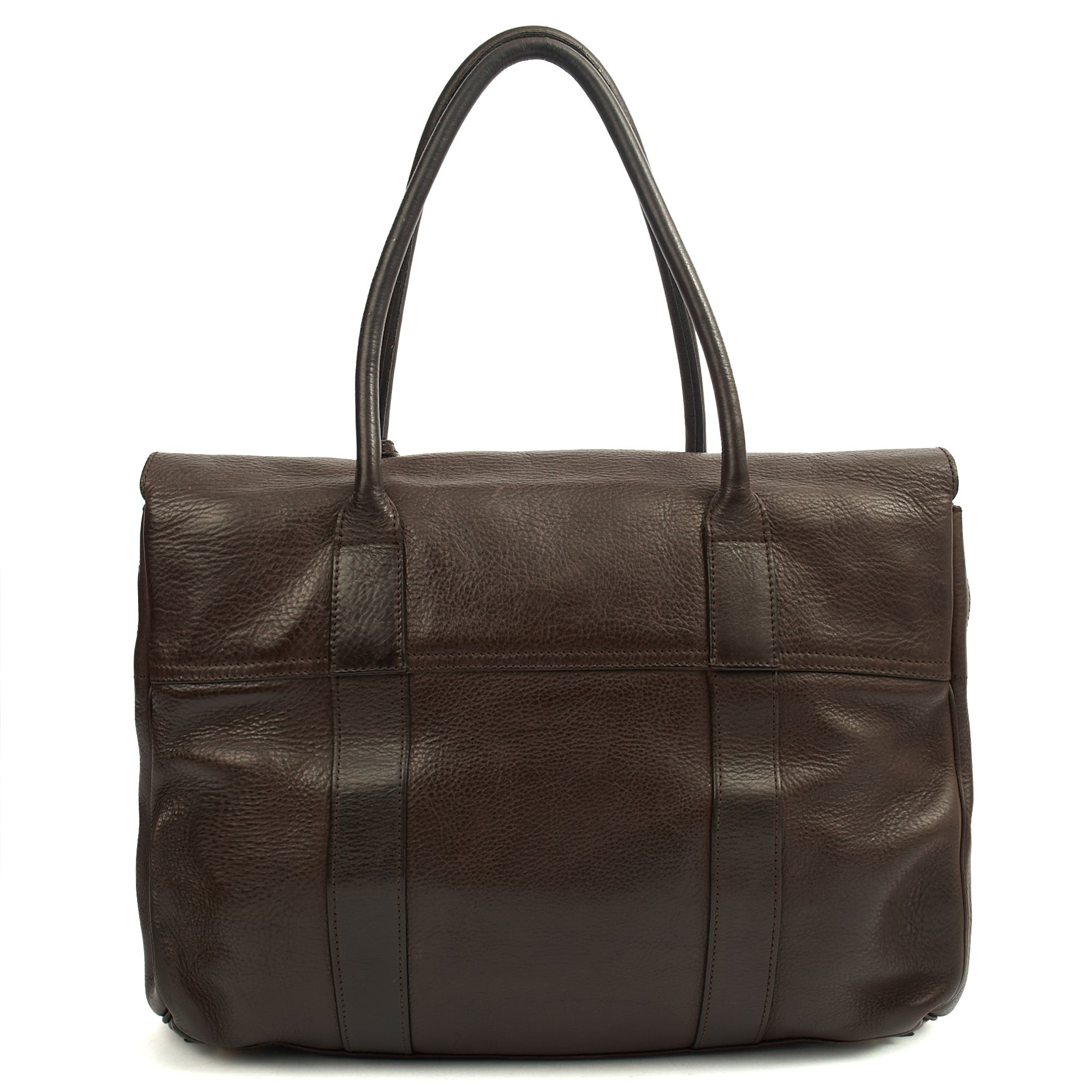 Mulberry Tote Bayswater Heritage in Chocolate Brown , Leather