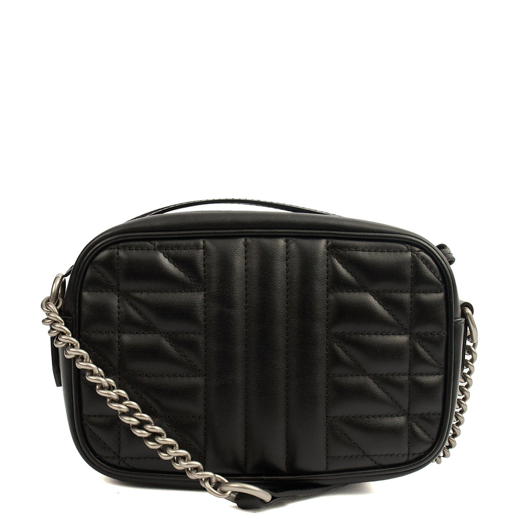 Gucci Cross Body Marmont Shoulder Bag - Mini in Black, Leather